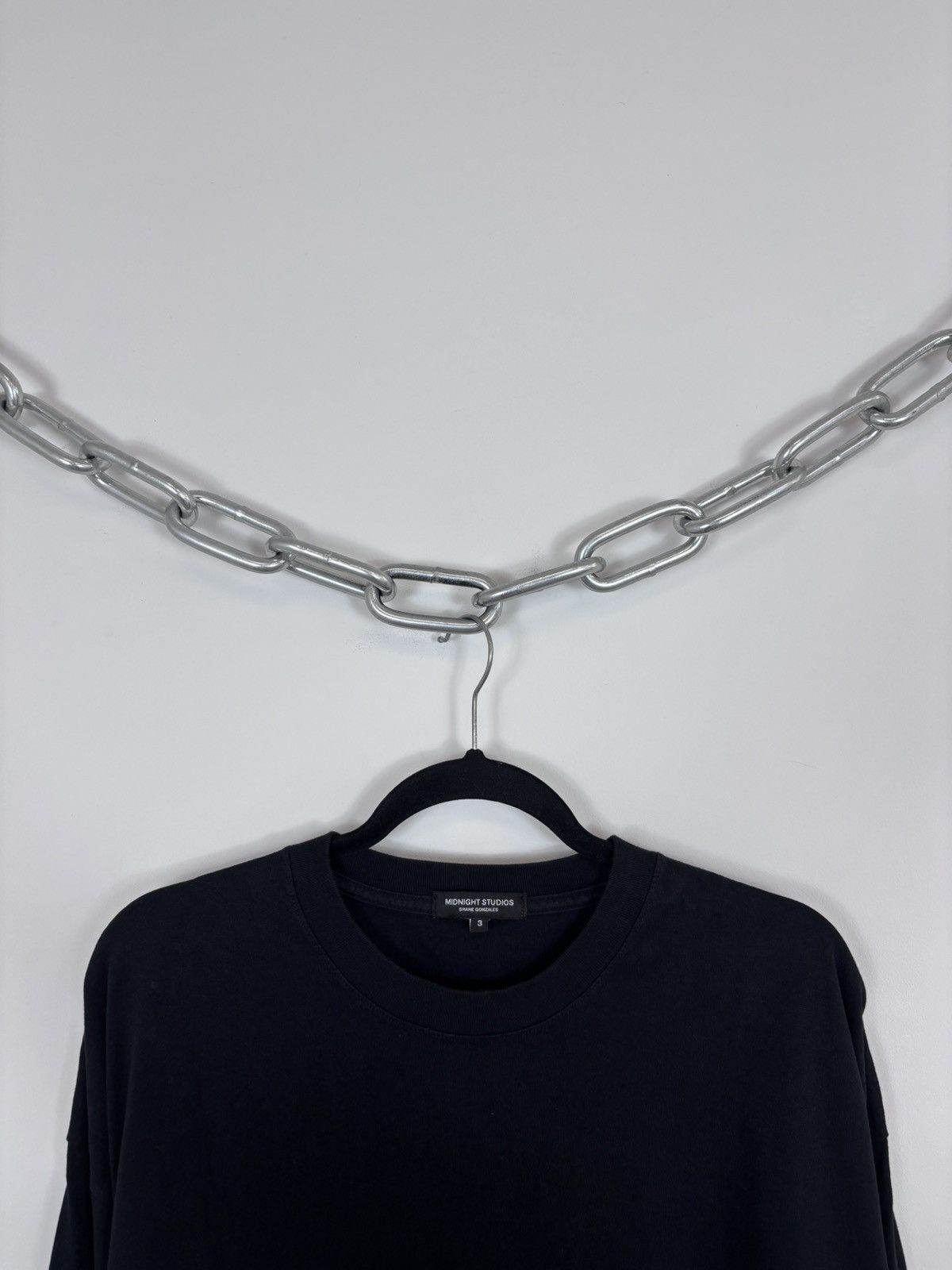 AWGE × Midnight Studios Midnight Studios Shane Gonzales x AWGE Black Long Sleeve Tee Size US L / EU 52-54 / 3 - 4 Thumbnail
