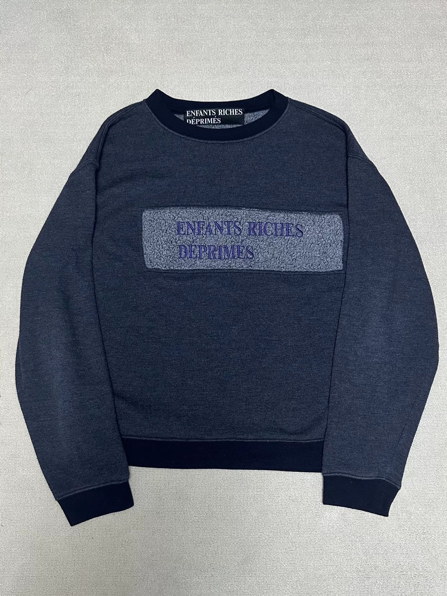 Enfants Riches Deprimes Enfants Riches Deprimes Embroidered Logo Sweatshirt Size US XL / EU 56 / 4 - 1 Thumbnail