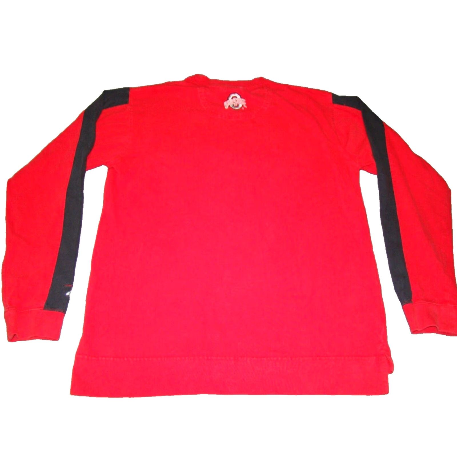 Pro Player P2 by Pro Player Ohio State Buckeyes Red Black Long Sleeve Sweatshirt Mens Small Embroidered Crew Neck Sweatshirt Sports аксесс Size US S / EU 44-46 / 1 - 6 Thumbnail