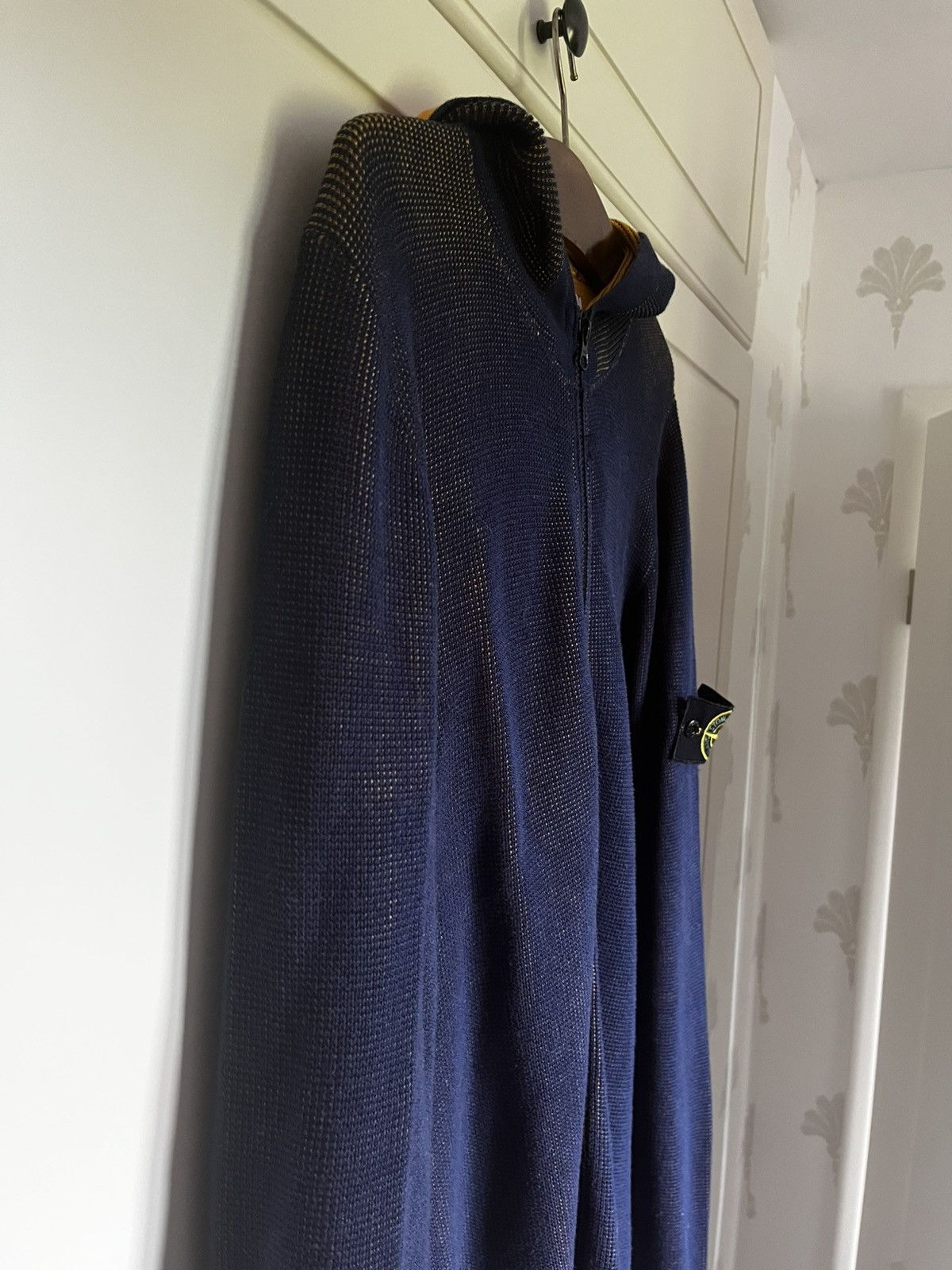Stone Island × Vintage Vintage Stone Island „Glow Knit“ Sweatjacke FW18 Size US L / EU 52-54 / 3 - 6 Thumbnail