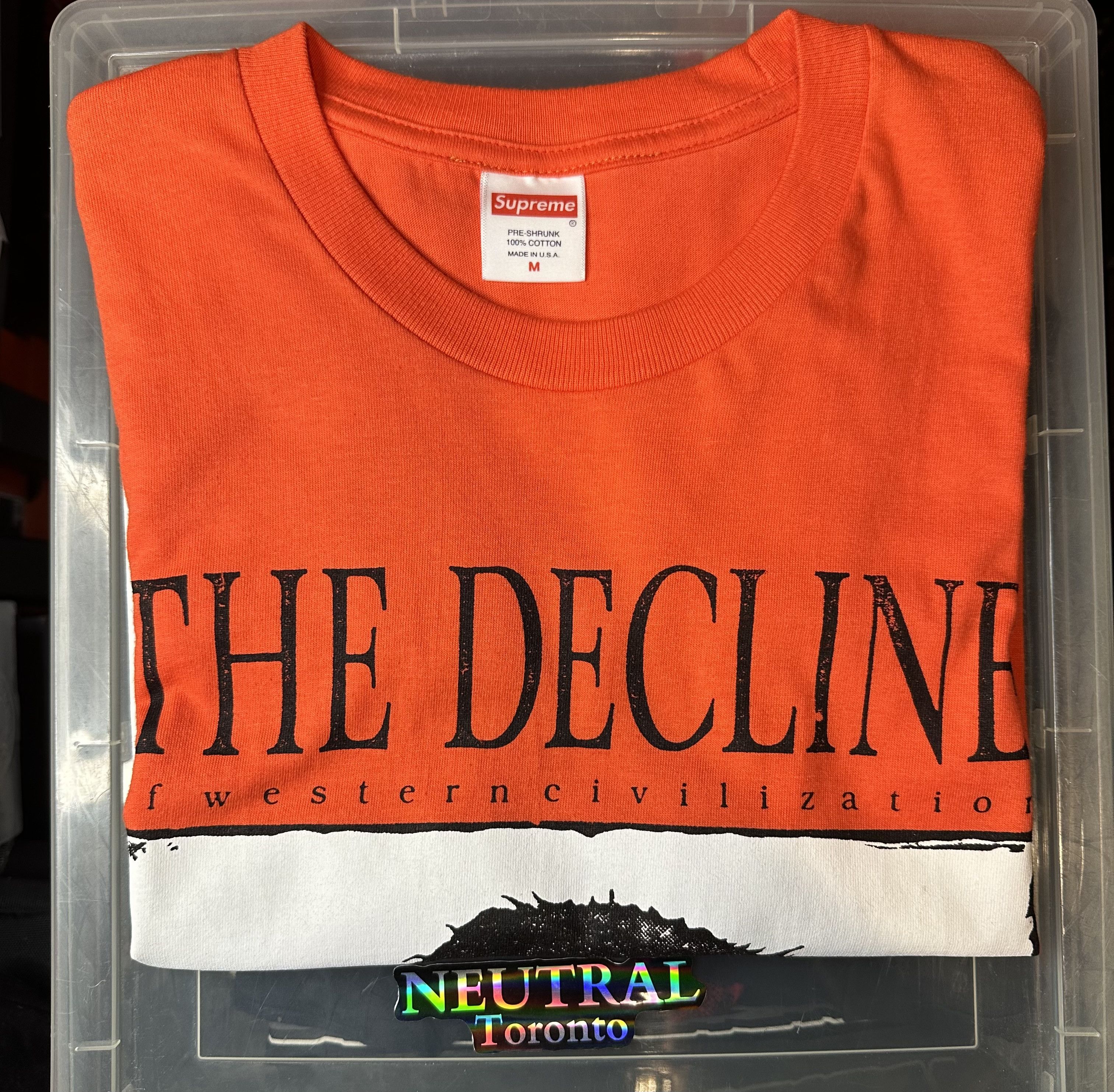 Supreme Supreme 'The Decline of Western Civilization' Tee Size US M / EU 48-50 / 2 - 2 Thumbnail