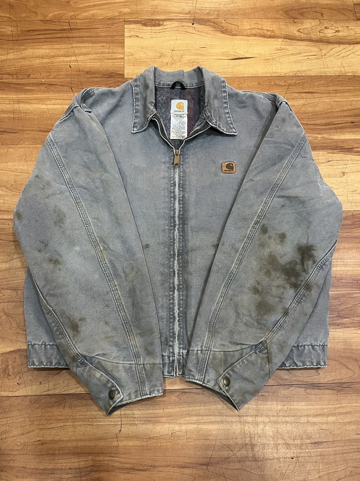 image of Carhartt Detroit Jacket in Metal, Men's (Size XL)