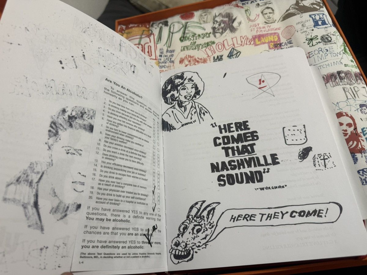 Paly Hollywood Paly Hollywood 1/1 James Franco Signed Sketchbook Rolling St Size ONE SIZE - 7 Thumbnail