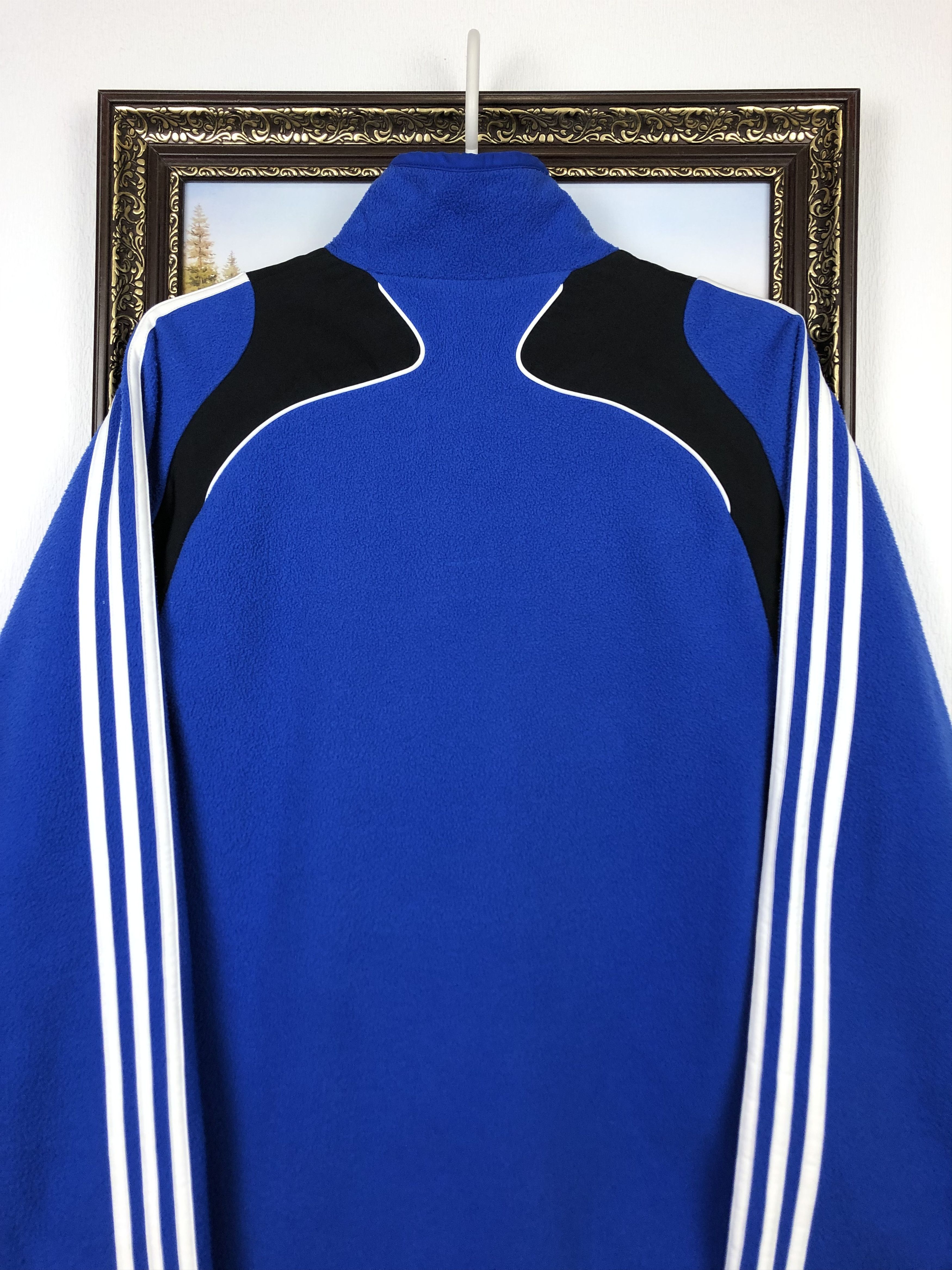 Adidas Vintage Chelsea Football Jacket Fleece Track Sweatshirt Size US M / EU 48-50 / 2 - 9 Thumbnail