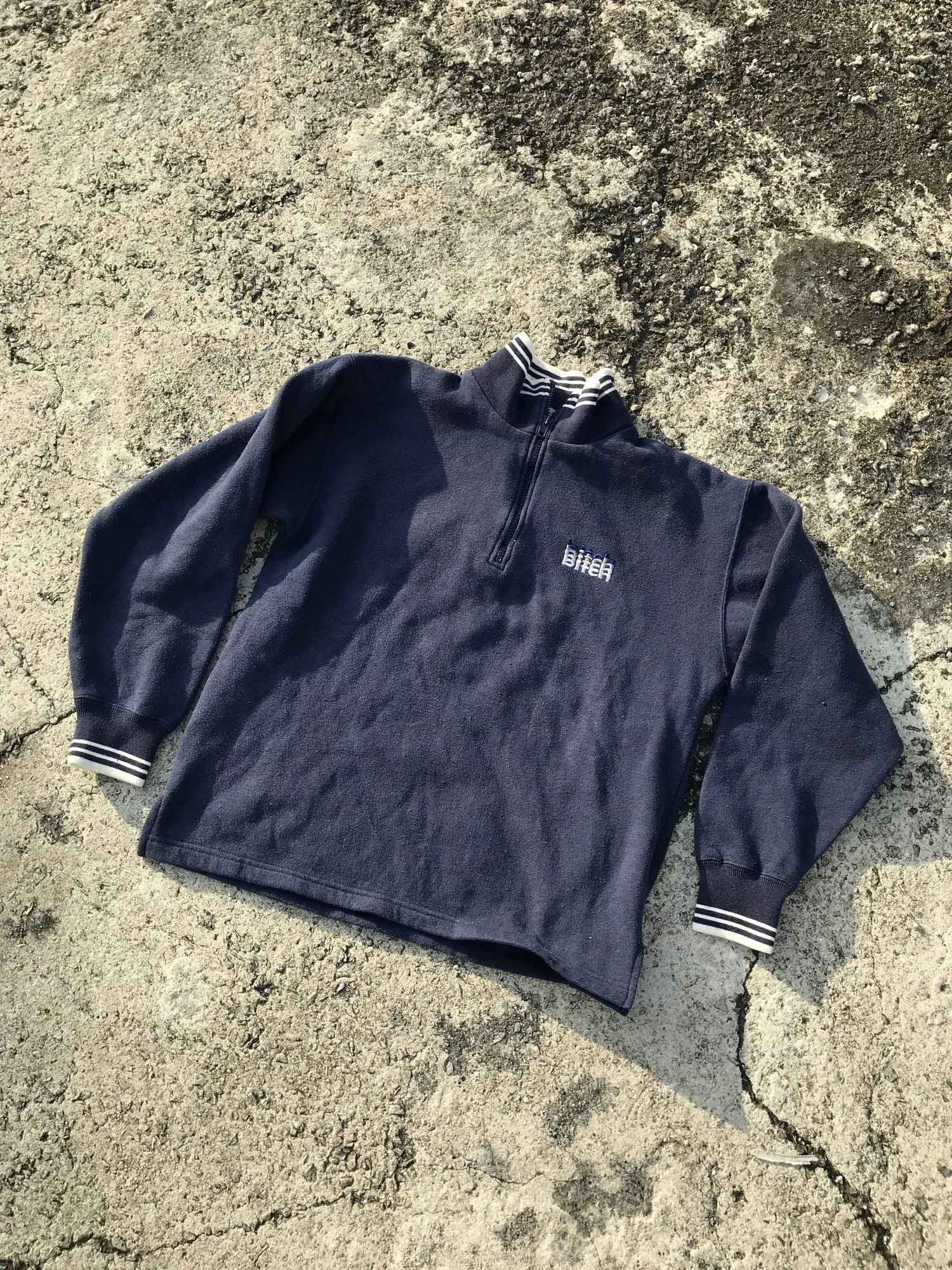 Vintage Bitch Skateboard Half Zipper Size US M / EU 48-50 / 2 - 2 Thumbnail