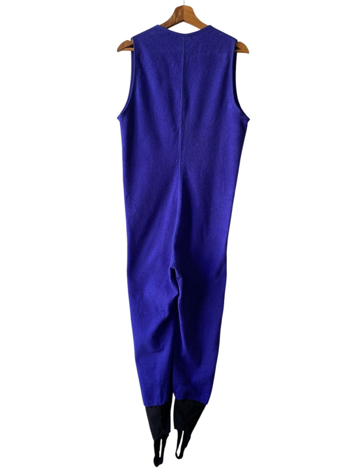 Patagonia × Vintage 90’s Patagonia Fleece Body Suit Bib Overall Base Layer Pant Size US 30 / EU 46 - 2 Thumbnail