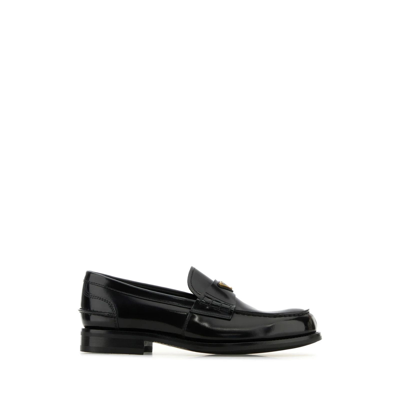Prada PRADA Black Leather Loafers New And Authentic (Men's size:7; Size US 7 / EU 40 - 5 Thumbnail