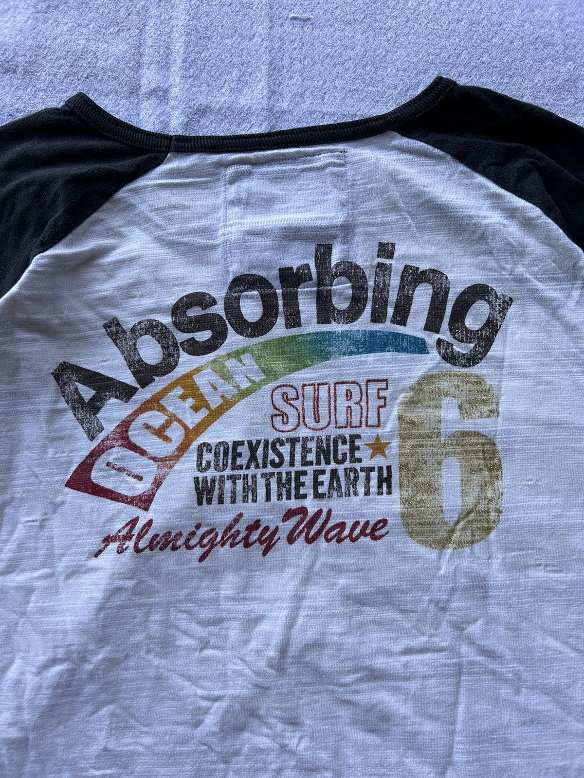 20471120 × Beauty Beast × Japanese Brand Ben Aipa Surfwear Poem Absorbing Ocean Tees Size US L / EU 52-54 / 3 - 8 Thumbnail