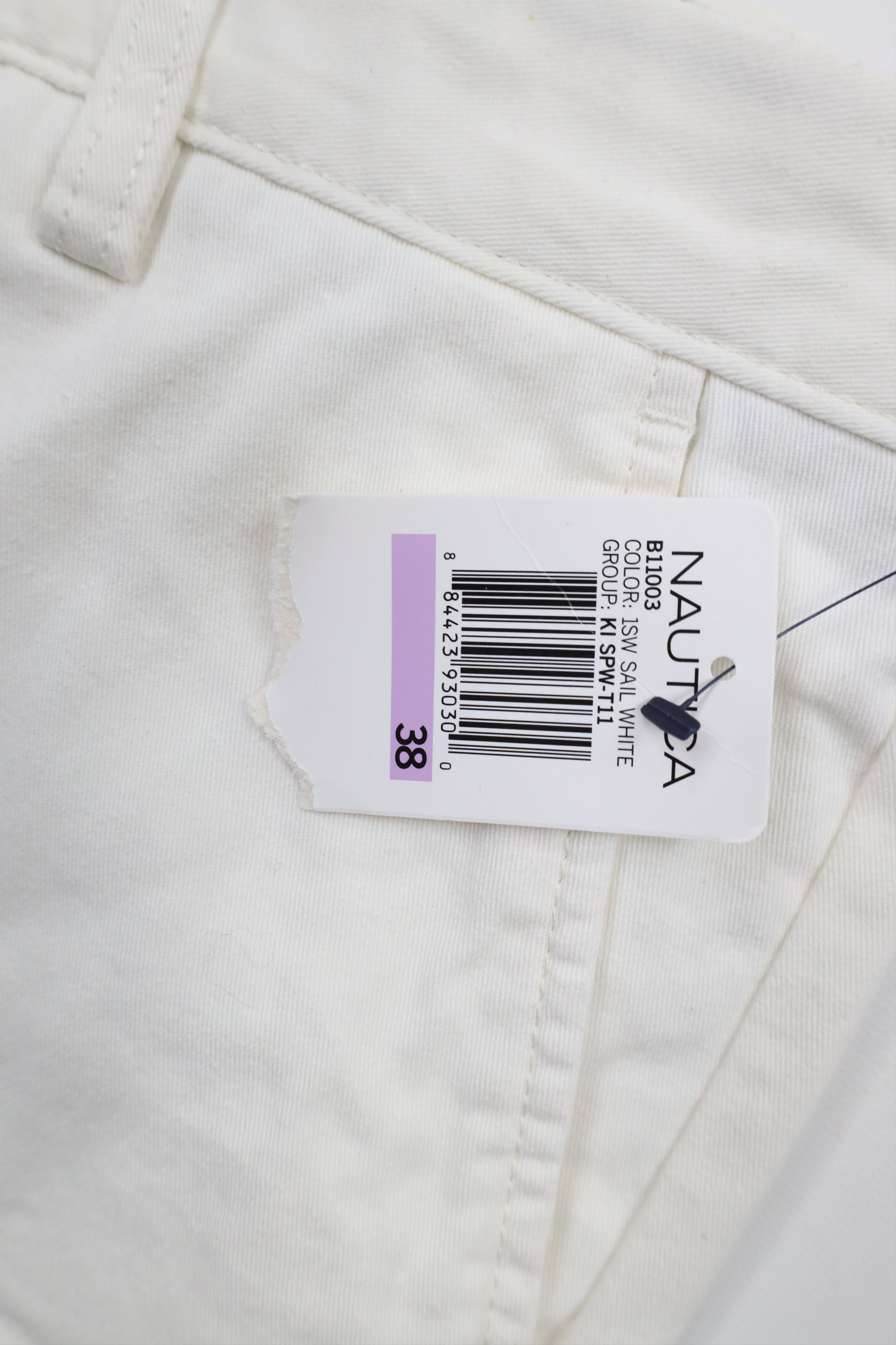 Nautica × Vintage Deadstock Vintage Nautica Cotton Chino Golf Shorts White Size US 38 / EU 54 - 7 Thumbnail