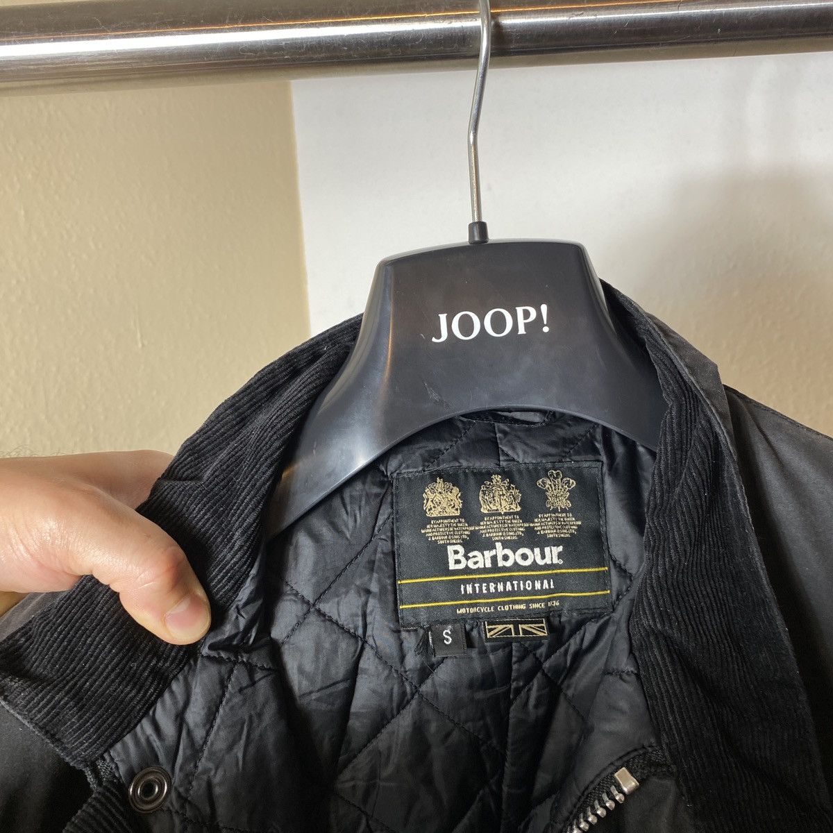 Barbour Wax jacket Barbour International black Size US S / EU 44-46 / 1 - 15 Thumbnail