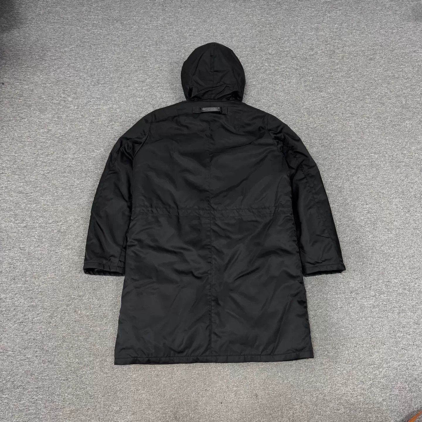Prada Prada Black Long Hooded Parka Fleece-Lined Removable 50 Size US M / EU 48-50 / 2 - 3 Thumbnail