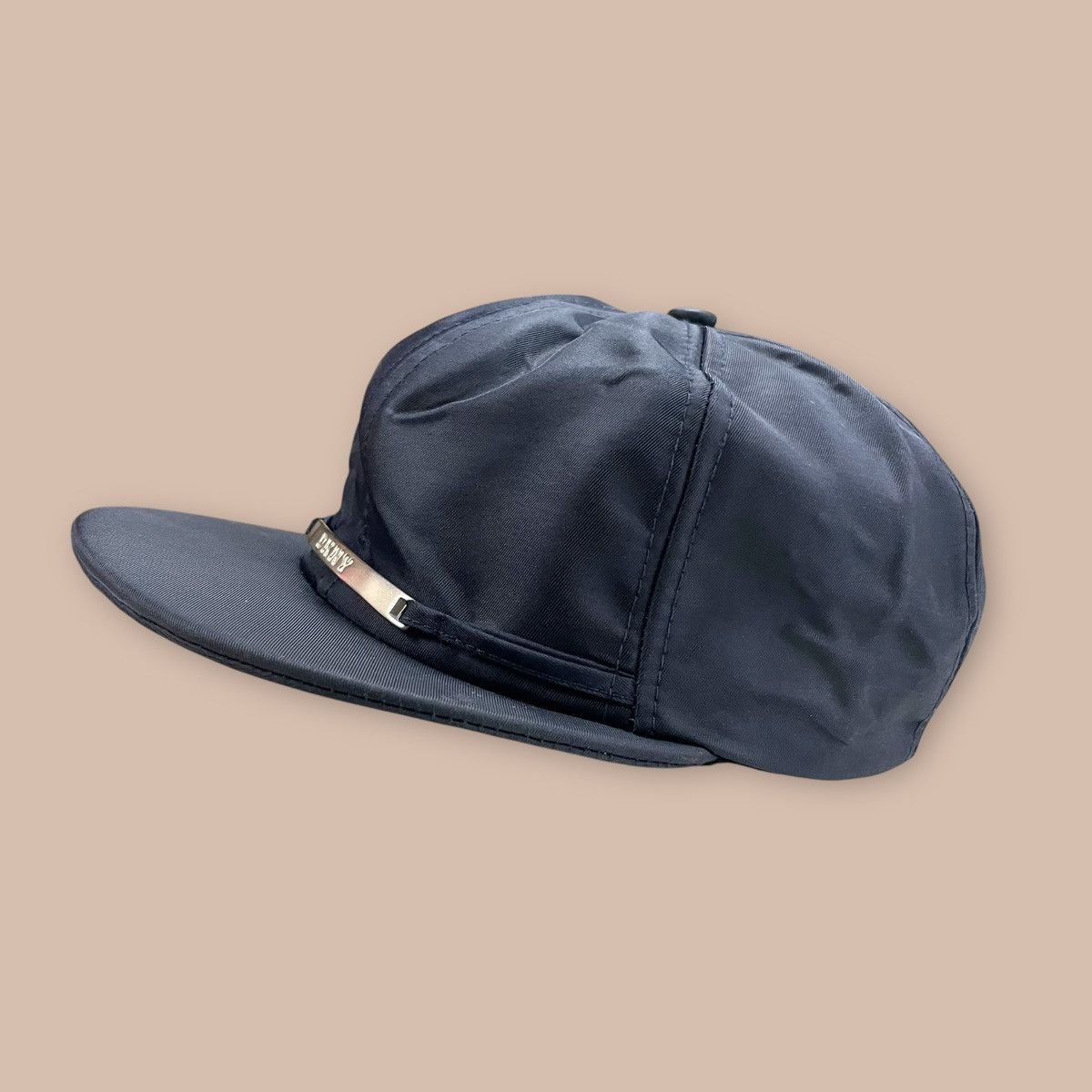 DKNY Vintage DKNY Dark Navy Shining Nylon Hat Size ONE SIZE - 3 Thumbnail