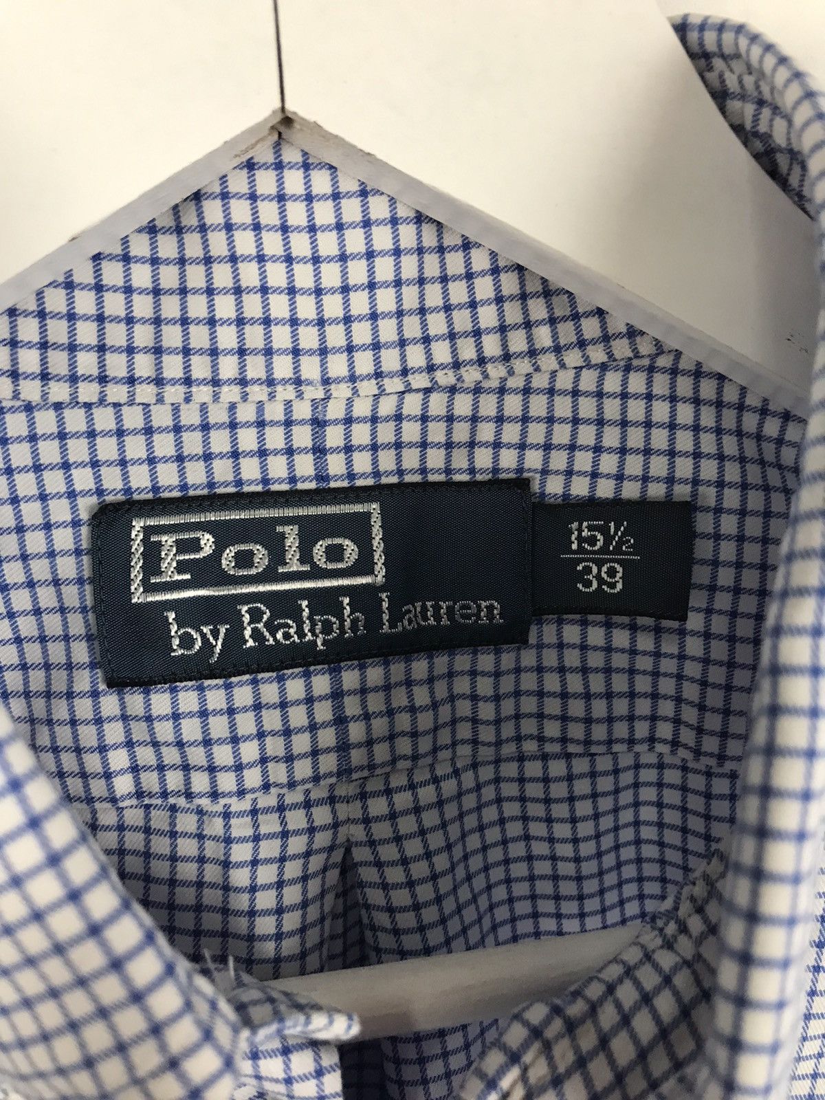 Polo Ralph Lauren Men’s XL/54,Polo Ralph Lauren Small Plaid Cotton Shirt,Lux Size US XL / EU 56 / 4 - 8 Thumbnail