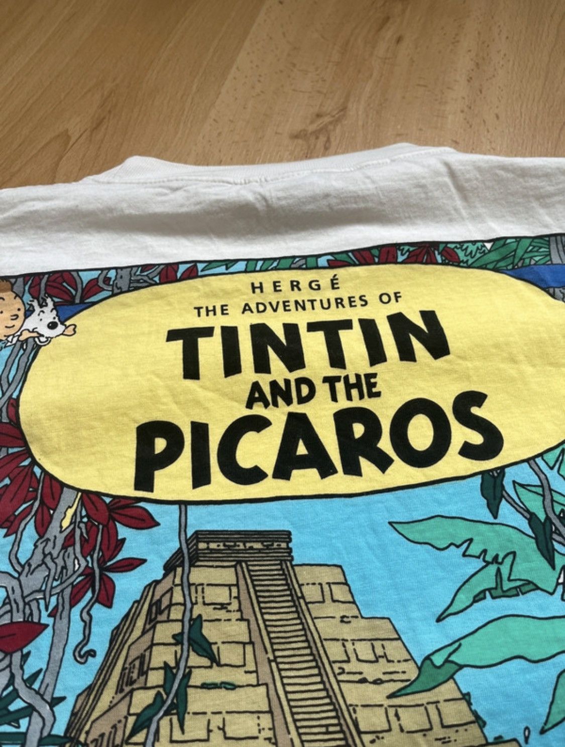Vintage Tintin vintage tee Tintin and the Picaros Size US L / EU 52-54 / 3 - 6 Thumbnail