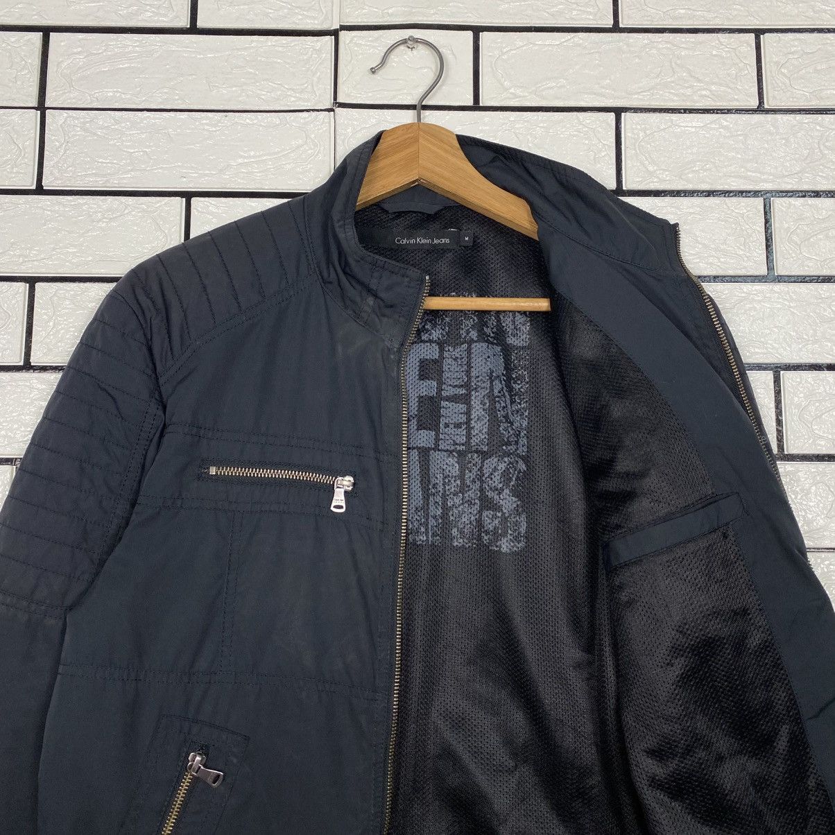 Calvin Klein 📌Vintage Zipper Bomber Jacket Calvin Klein Jeans Size US M / EU 48-50 / 2 - 13 Thumbnail