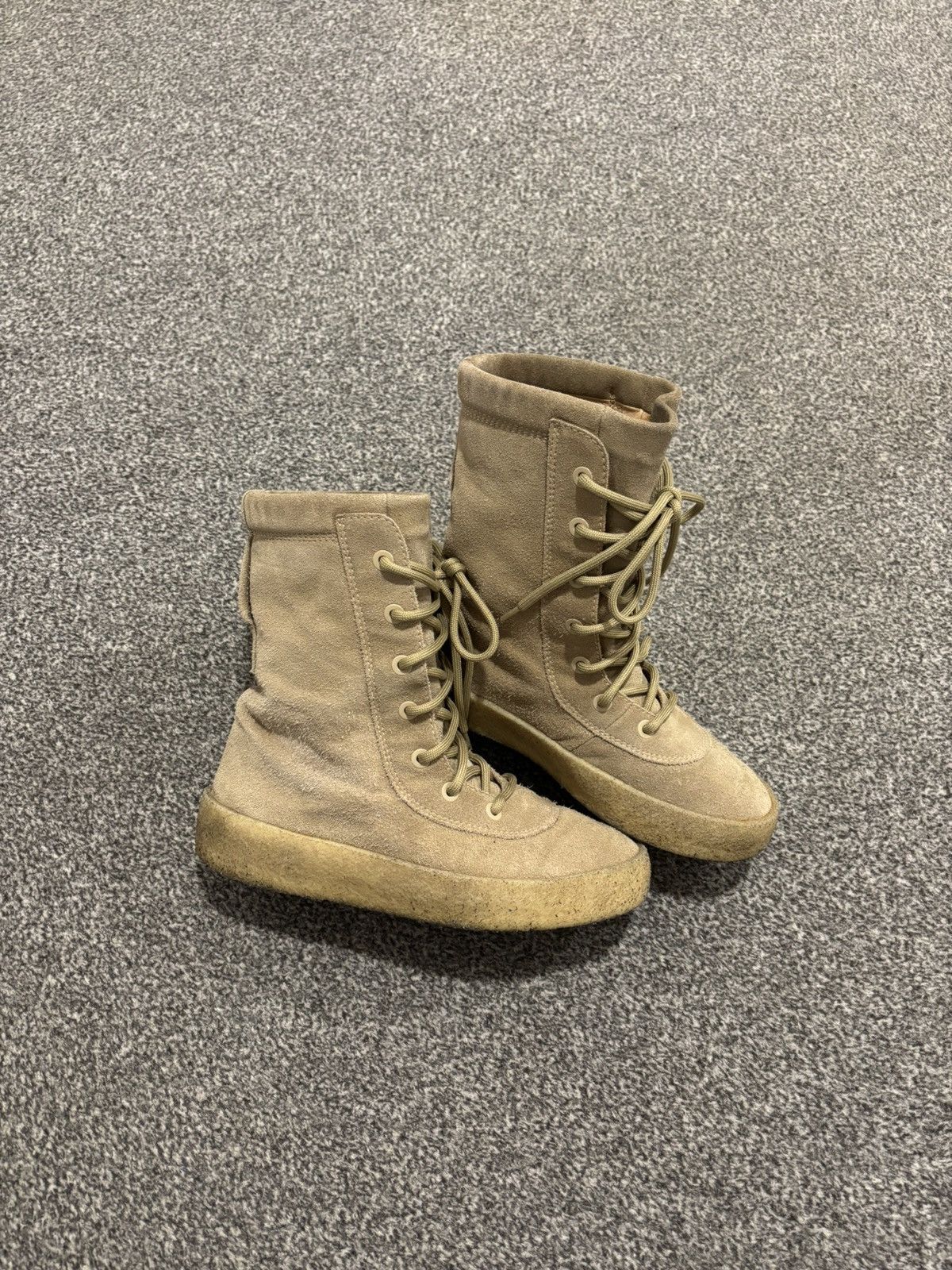 Yeezy Yeezy Season 2 Crepe Combat Boots Size US 9 / EU 42 - 1 Thumbnail
