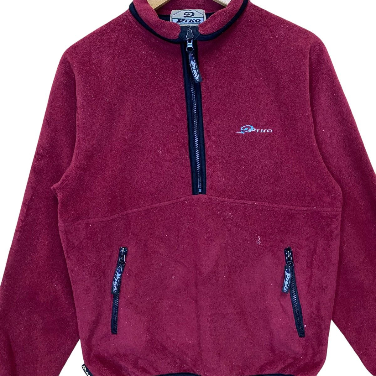 Vintage Vintage Piko Surf Hawaiian Longboard Wear Halfzip Fleece Size US M / EU 48-50 / 2 - 7 Thumbnail