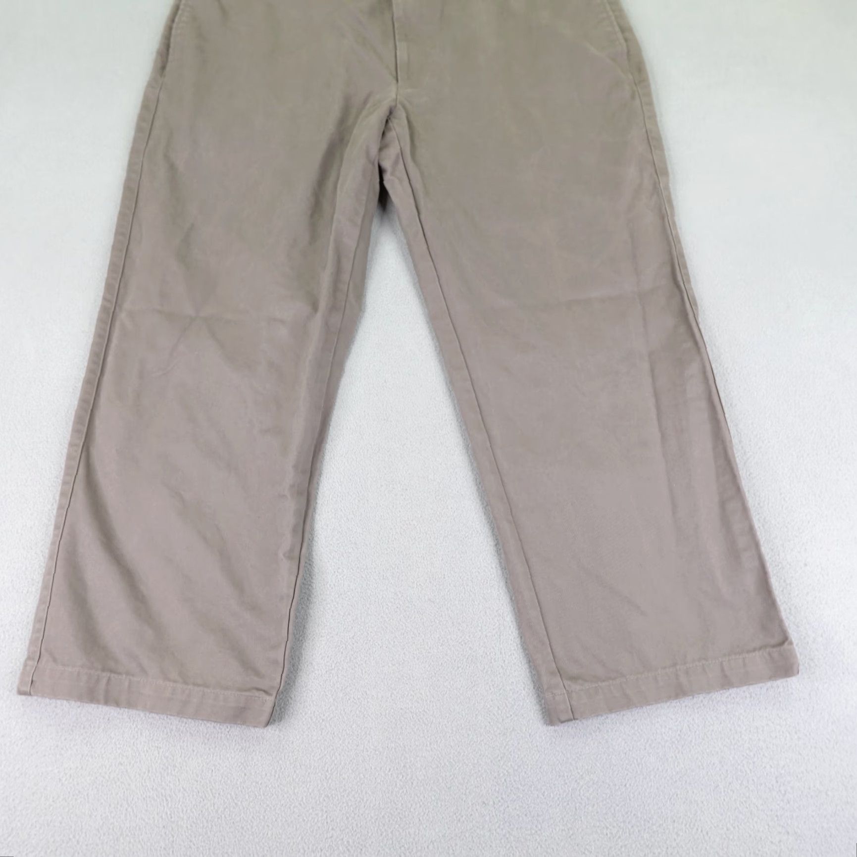 Orvis Orvis Pants Men 40 Gray Chino Wide Leg Straight Twill Work Outdoors Utility Work Size US 38 / EU 54 - 3 Thumbnail