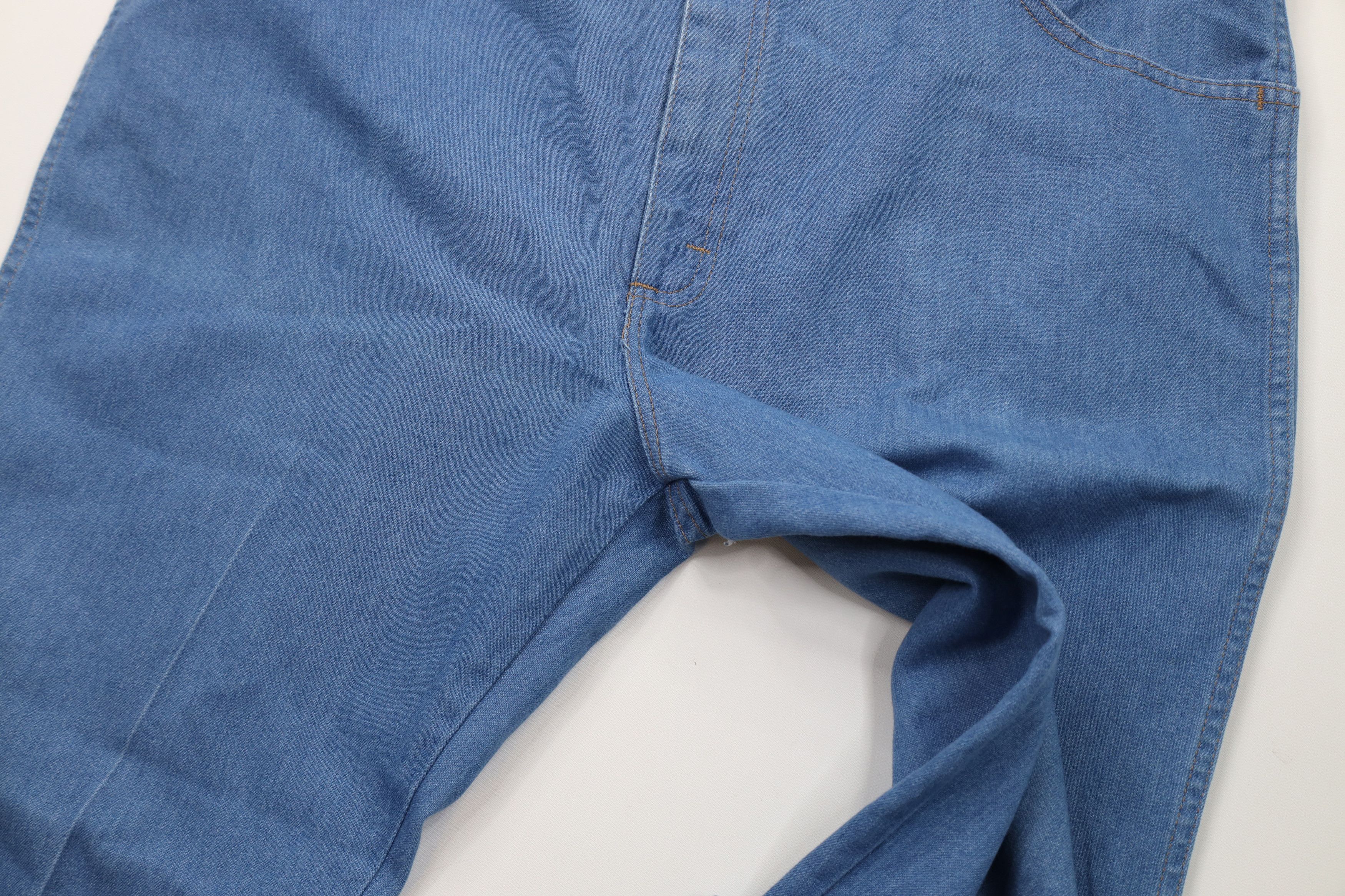 Wrangler Vintage 90s Y2K Wrangler Wide Leg Western Denim Jeans Blue Size US 40 / EU 56 - 6 Thumbnail