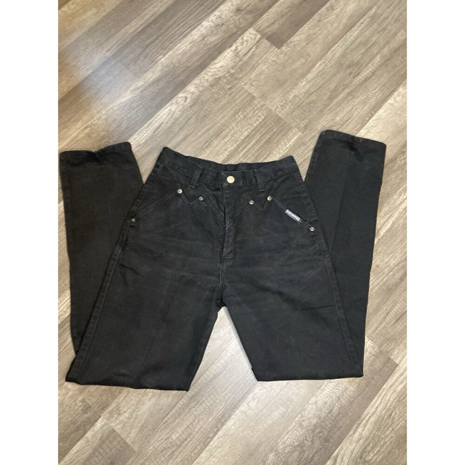 Other VTG RoughRider Circle T Jeans 7/8 32 High Rise Western Size 27" / US 4 / IT 40 - 6 Thumbnail
