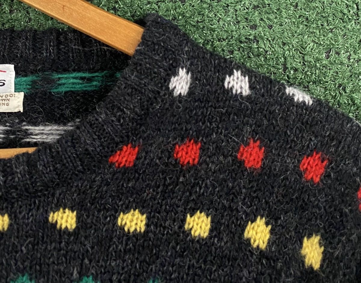 Talbots Vintage 90’s Talbots Polka Dot Pattern 100% Wool Sweater Sm. Size S / US 4 / IT 40 - 6 Thumbnail