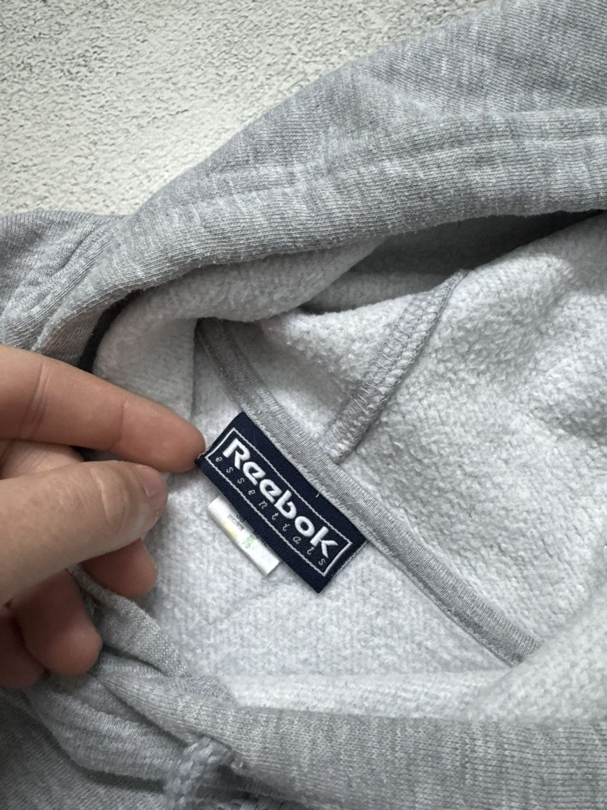 Reebok Vintage Y2k Reebok Big Logo Hoodie 00’s Size M / US 6-8 / IT 42-44 - 9 Thumbnail