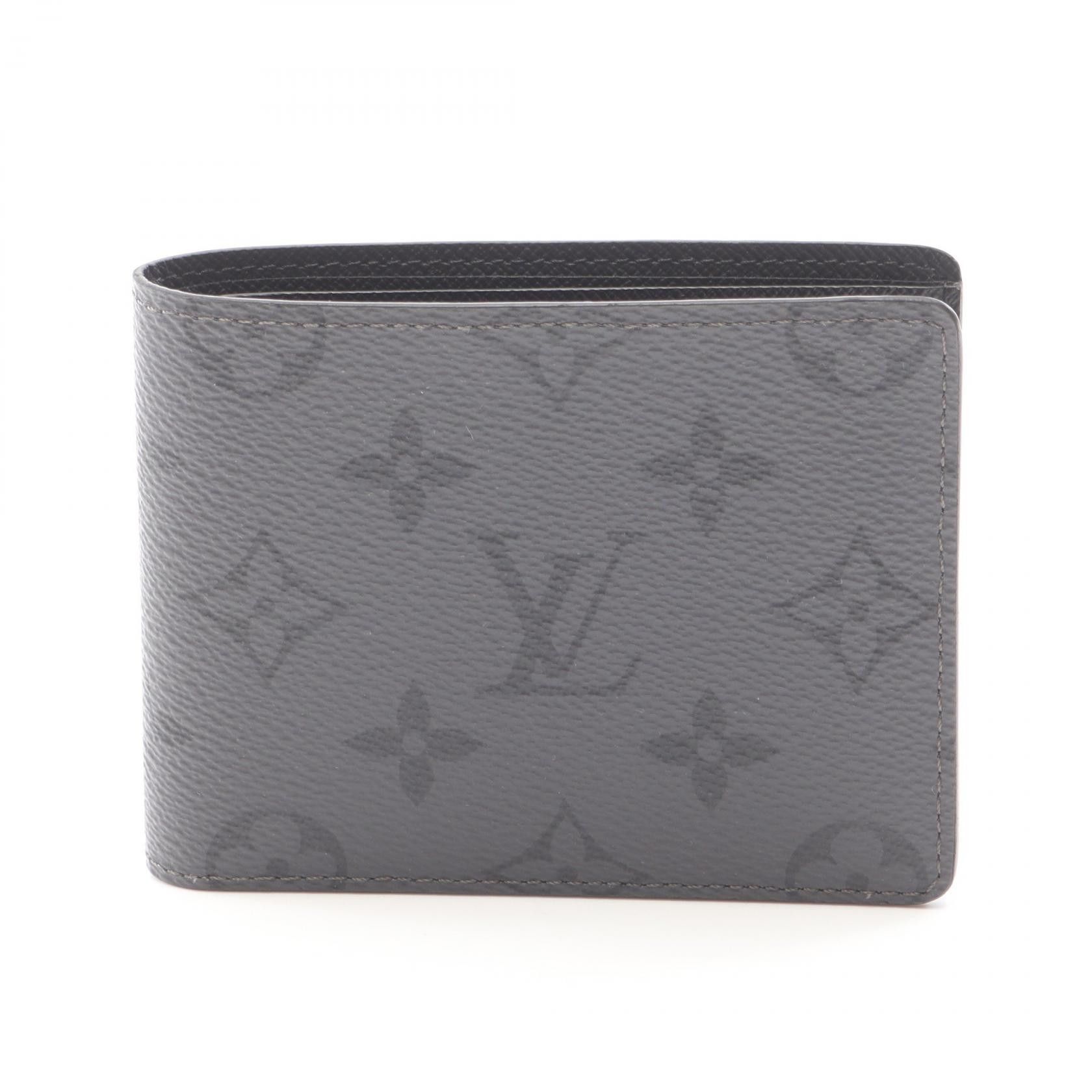 Louis Vuitton Louis Vuitton Louis Vuitton Portefeuille Slender Monogram Wallet Canvas Short Wallet M80906 Size ONE SIZE - 1 Thumbnail