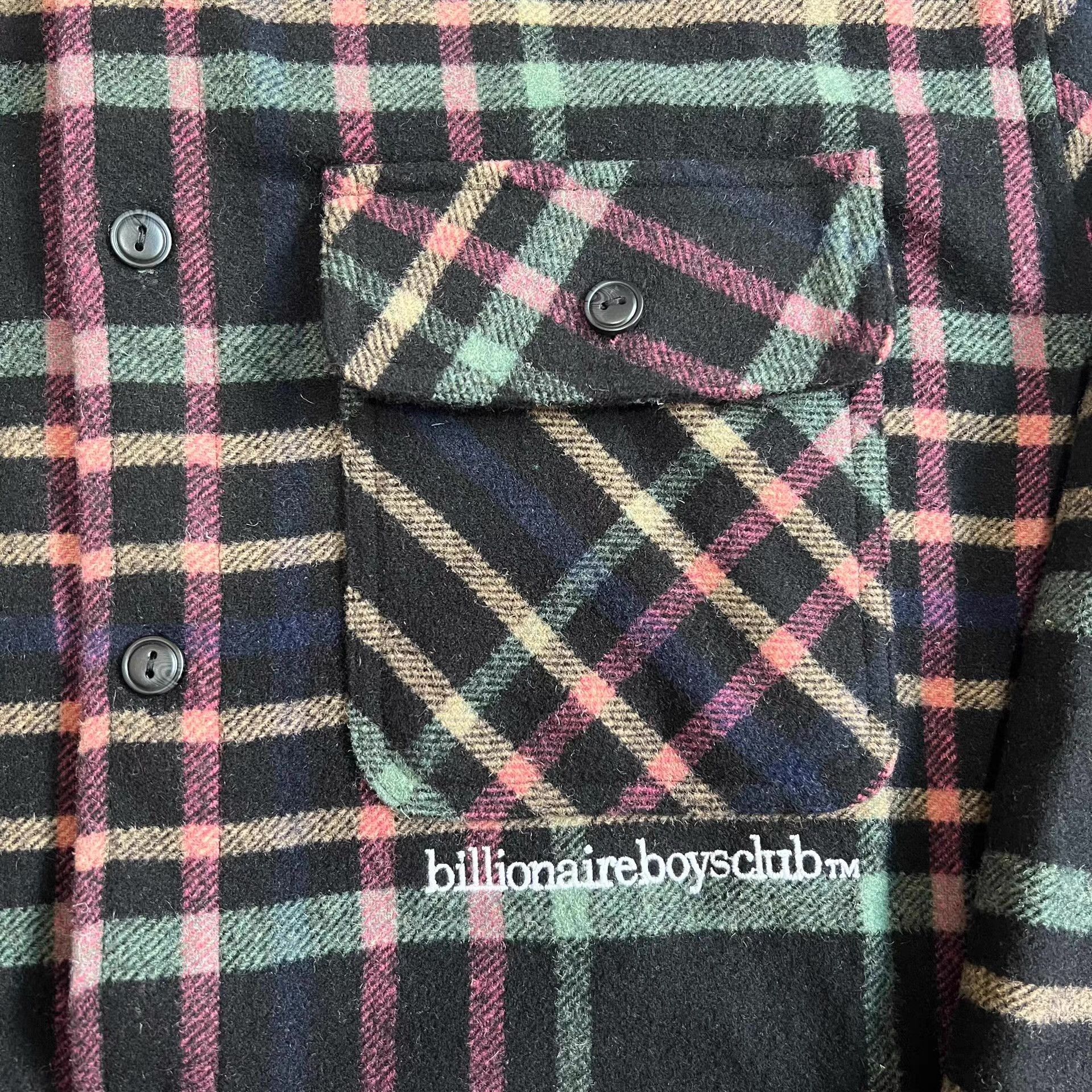 Billionaire Boys Club BillionaireBoys ClubBBCUSPlaid Long Sleeve Shirt Jacket Q7 Size US L / EU 52-54 / 3 - 4 Thumbnail