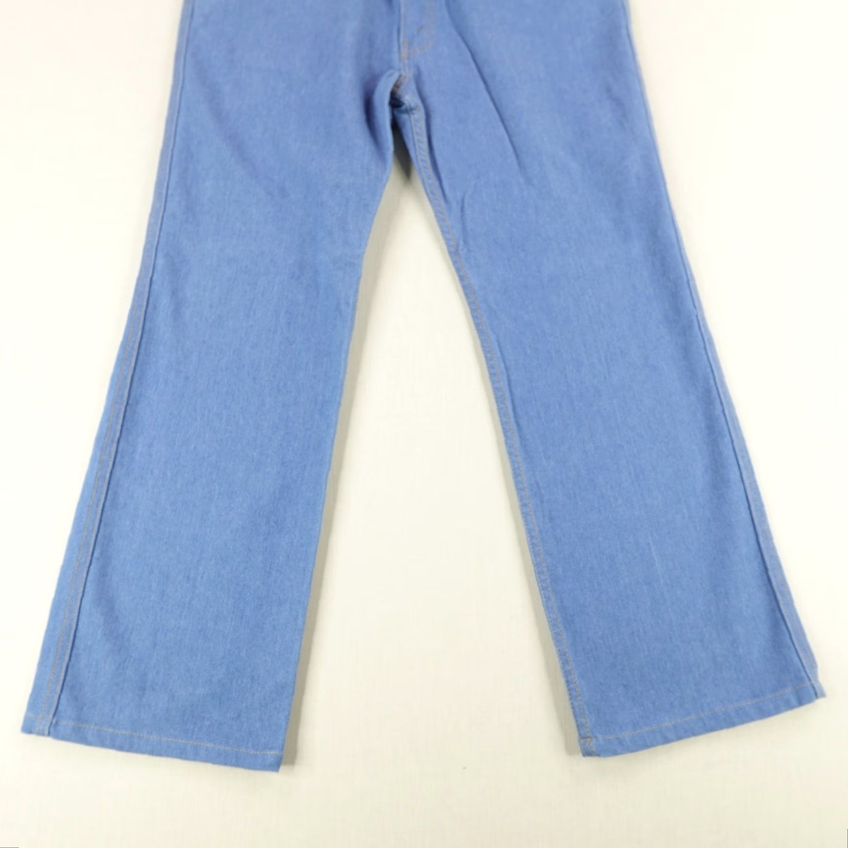 Levi's VINTAGE Levis Jeans 36x29 Blue Denim Bootcut Western Brown Tab Y2K 2000 Mens Size US 34 / EU 50 - 3 Thumbnail
