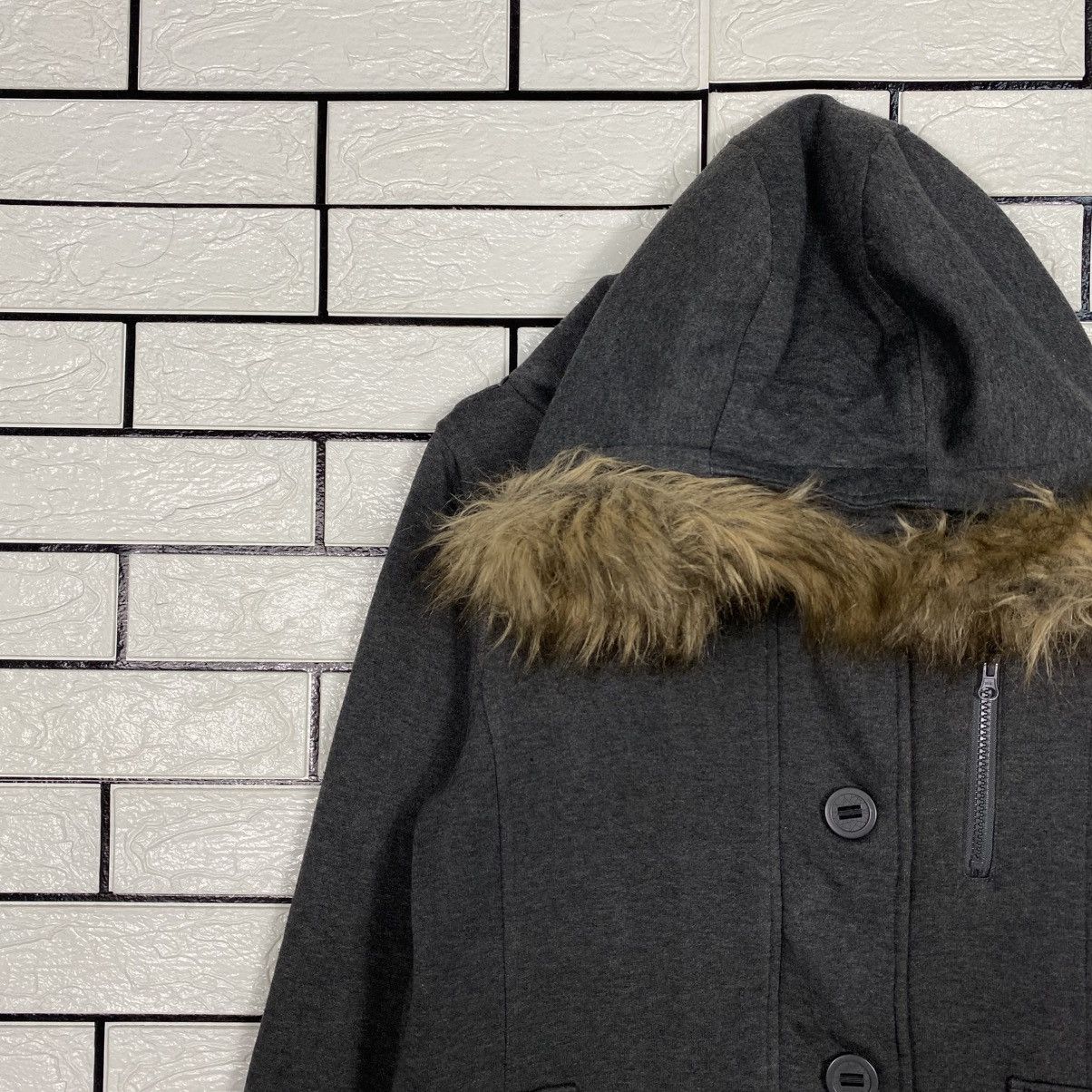 Japanese Brand 📌Biker Jacket Von Dutch Mink Fur Hoodie Blanket Size US M / EU 48-50 / 2 - 8 Thumbnail