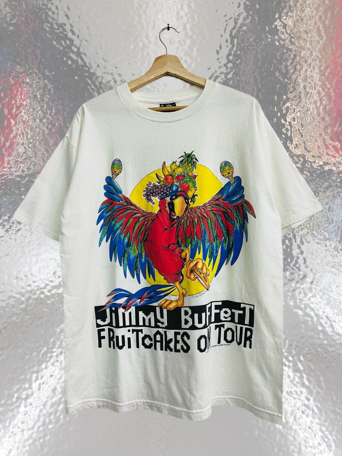 Band Tees × Giant × Vintage VINTAGE JIMMY BUFFET 1994 FRUITCAKES ON TOUR TEE Size US XL / EU 56 / 4 - 1 Thumbnail