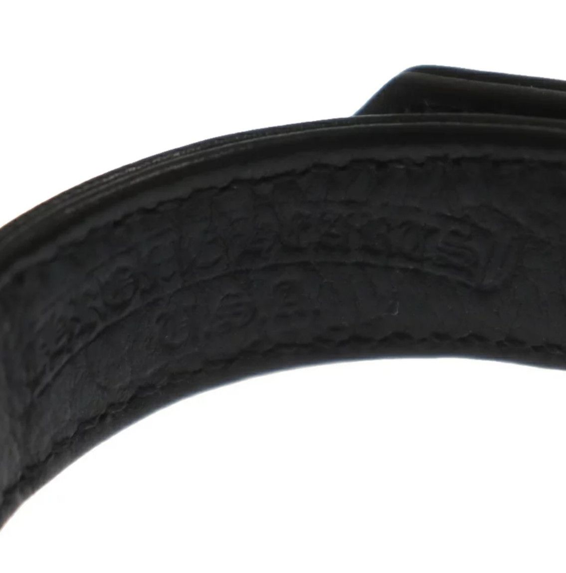 Chrome Hearts CHROME HEARTS GUNSLINGER CROSS LEATHER BRACELET Size ONE SIZE - 4 Thumbnail