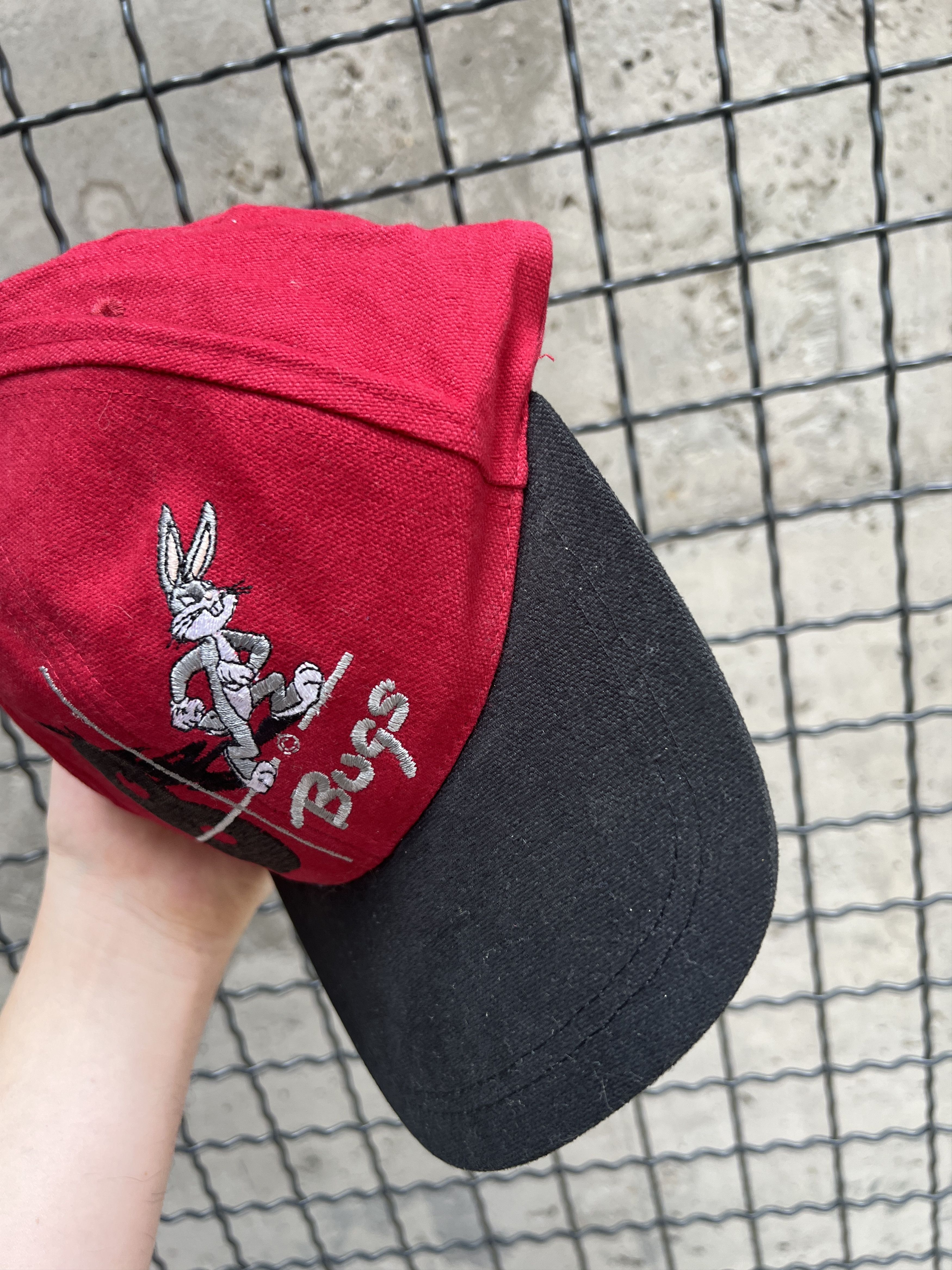 Cartoon Network Vintage 90s Looney Tunes Bugs Bunny Cartoon Movie Cap Size ONE SIZE - 4 Thumbnail