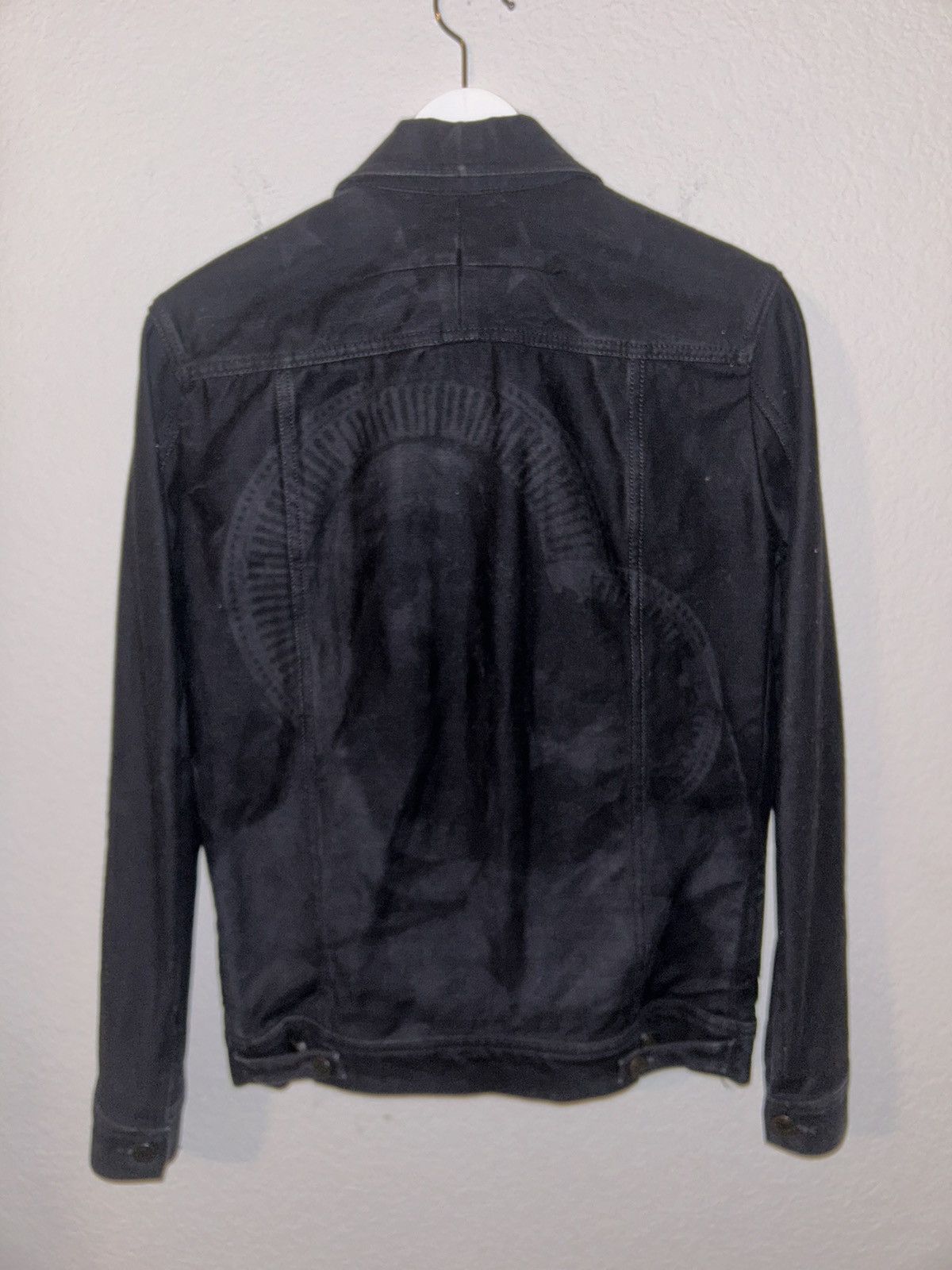 Givenchy Givenchy Virgin Mary Denim Jacket Size US XS / EU 42 / 0 - 2 Thumbnail