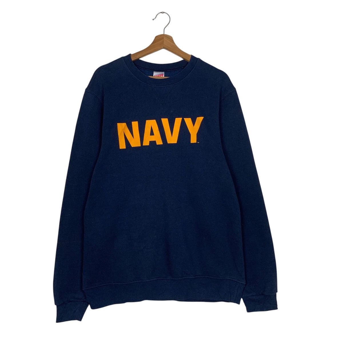 Vintage 90’s SOFFE ARMY Big Logo Crewneck Sweatshirt #3539-C162 Size US M / EU 48-50 / 2 - 1 Thumbnail