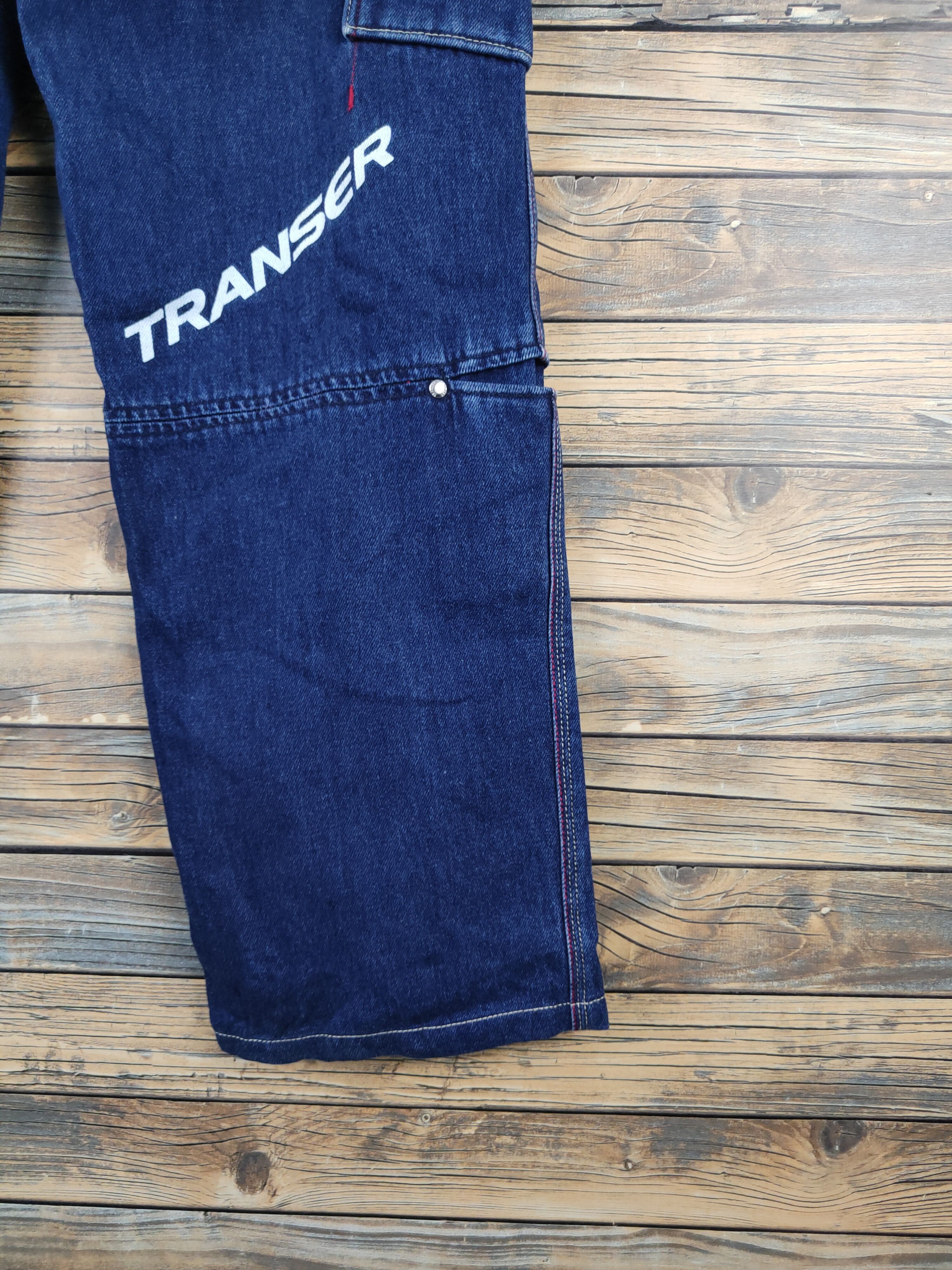Japanese Brand DL Transer Blue Distressed Ripped Jeans #2438 Size US 28 / EU 44 - 14 Thumbnail
