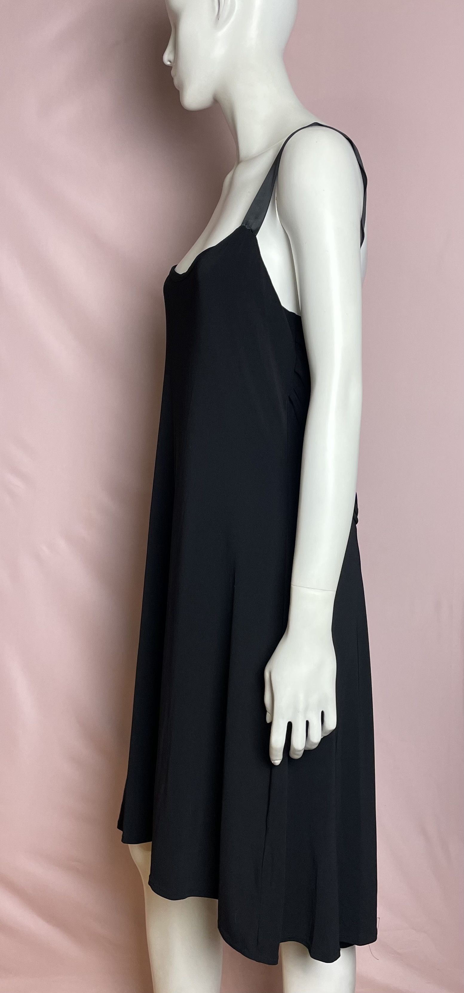 MAX&Co. MAX&Co. by Max Mara Black Elegant New Dress Size L Size L / US 10 / IT 46 - 4 Thumbnail