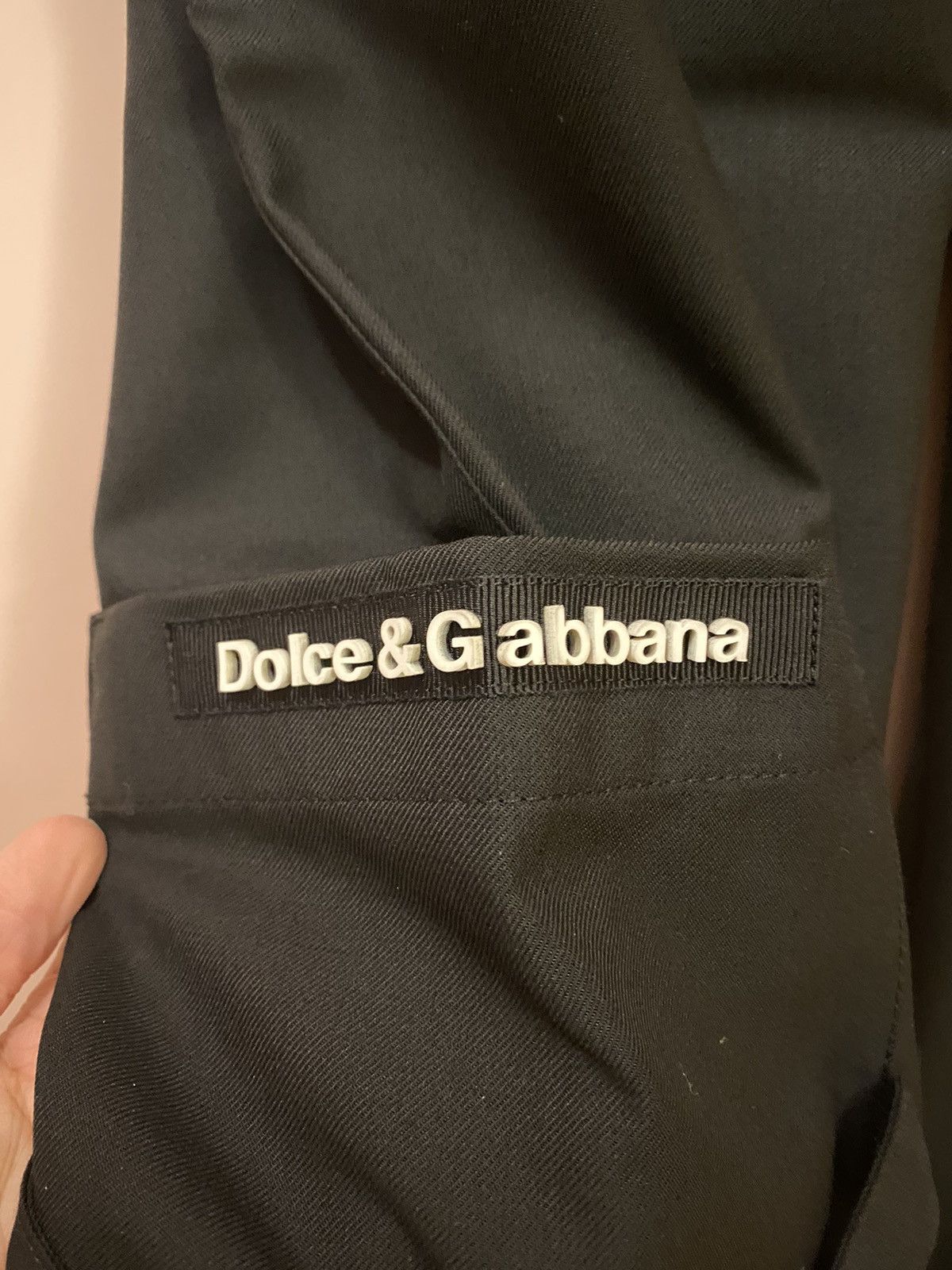 Dolce & Gabbana Dolce & Gabbana black cropped pants 44 Size US 30 / EU 46 - 7 Thumbnail