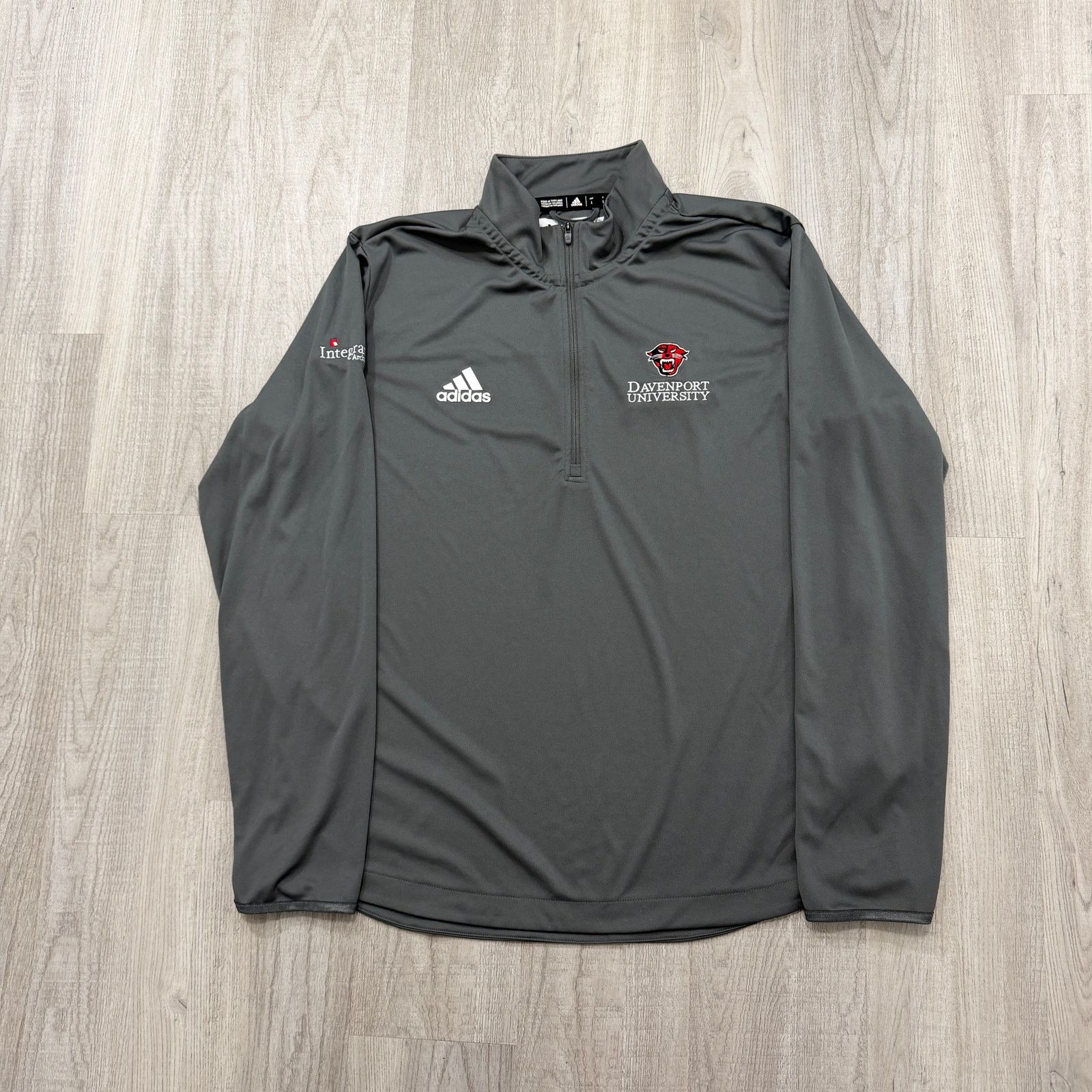 Adidas Adidas Davenport University Panthers 1/4 Zip Pullover Large Size US L / EU 52-54 / 3 - 1 Thumbnail