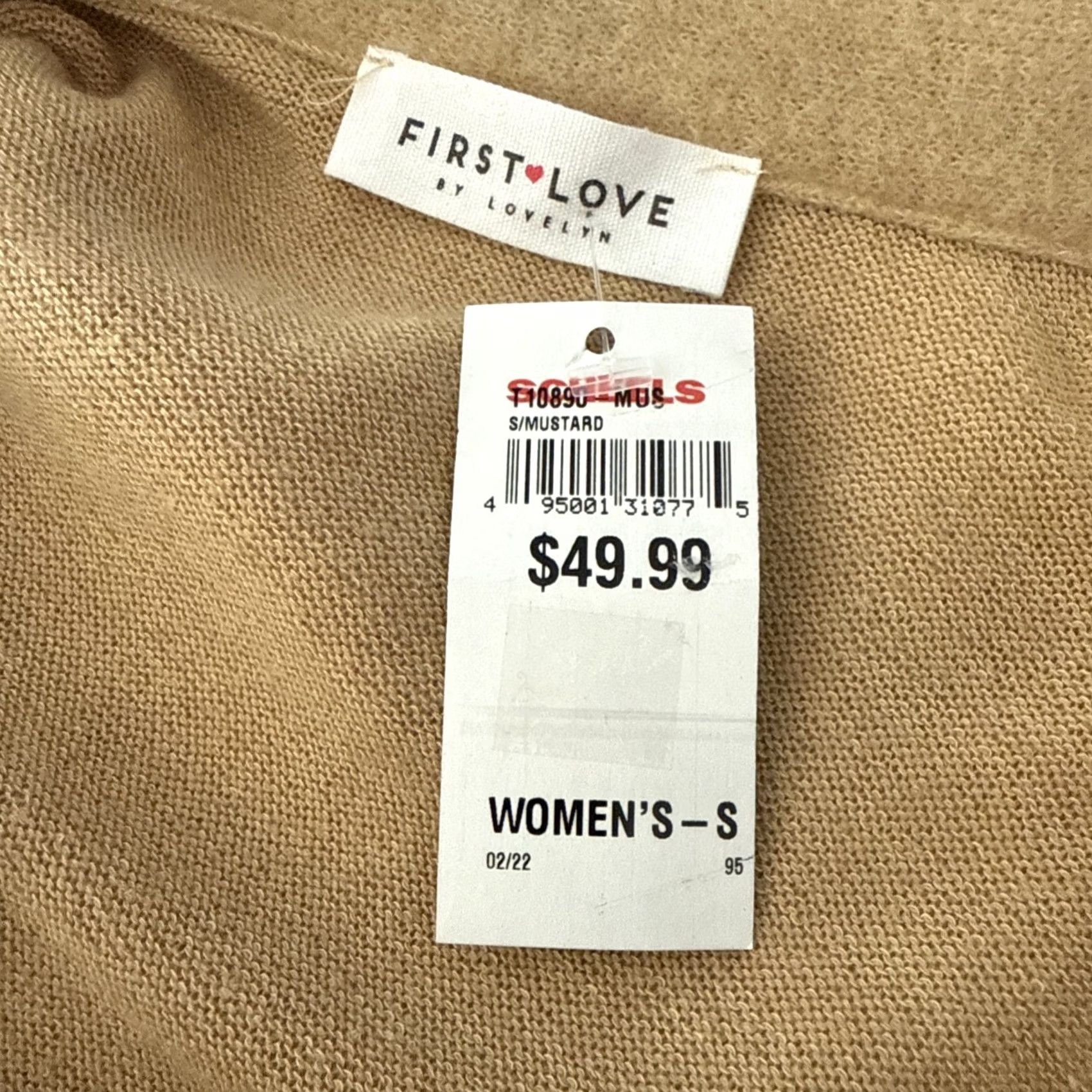 Vintage FIRST LOVE By LOVELYN Soft Flannel Button-Up Mustard Yellow Plaid Oversized Women’s Small Shirt Casual Size S / US 4 / IT 40 - 5 Thumbnail