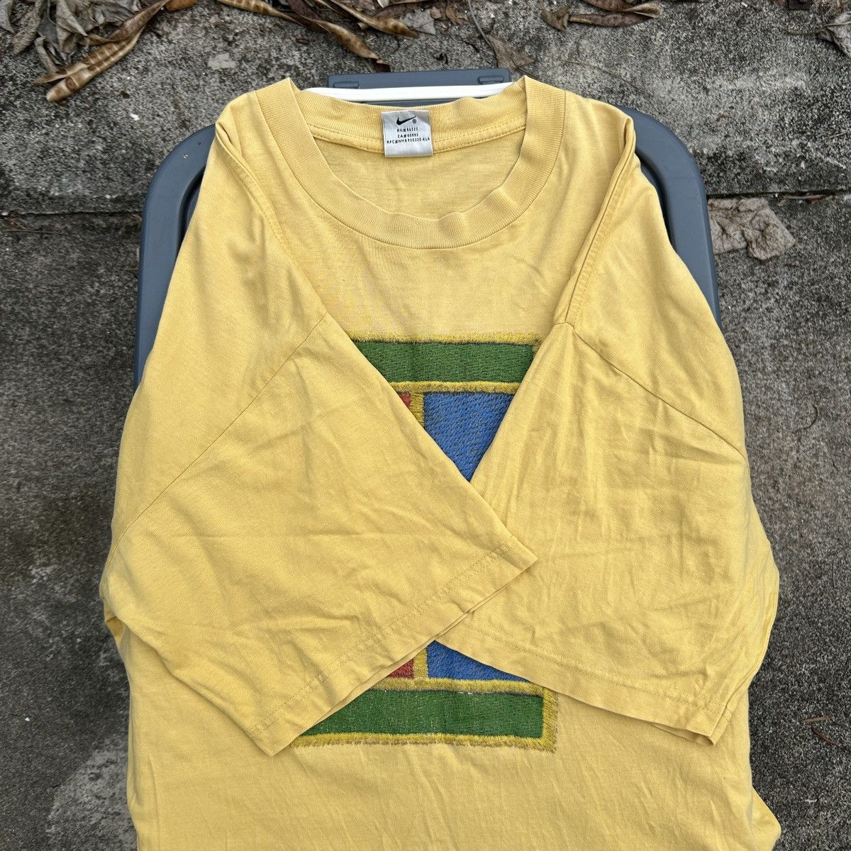 Nike × Vintage Vintage 90s NIKE Swoosh Court Challenge Logo Tennis Size US M / EU 48-50 / 2 - 3 Thumbnail