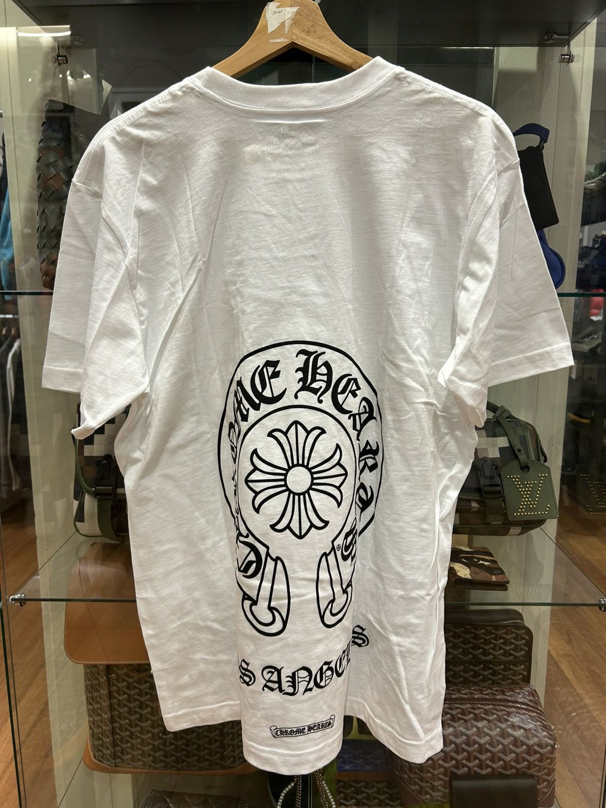 Chrome Hearts Chrome Hearts LA Horseshoe Tee Size US XL / EU 56 / 4 - 2 Thumbnail