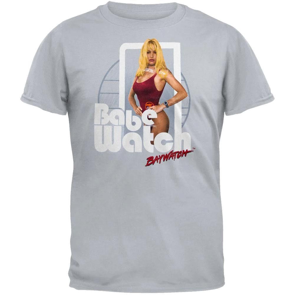 Designer Baywatch TV Shirt - Pamela Anderson Babewatch T-Shirt XL Size US XL / EU 56 / 4 - 1 Thumbnail