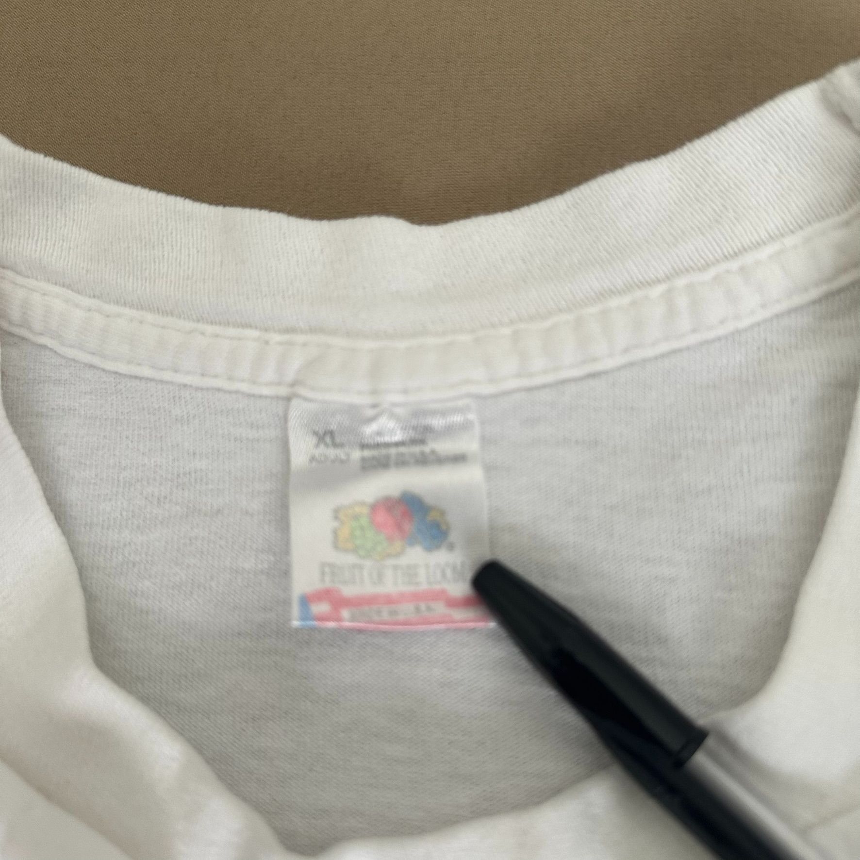 Fruit Of The Loom Vintage 90s Alton Belle Casino T-Shirt Slots Dice Poker Gamb Size US XL / EU 56 / 4 - 4 Thumbnail