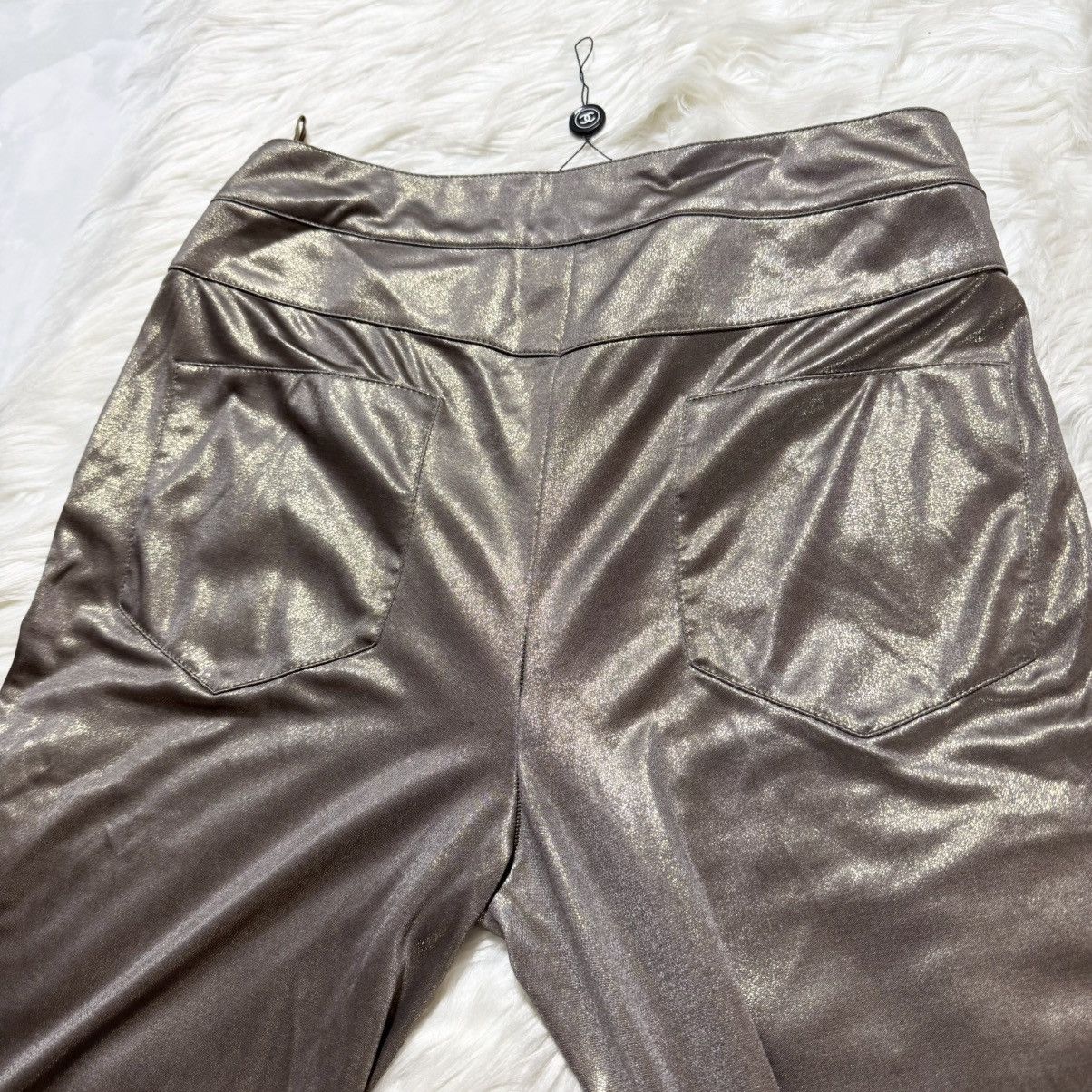 Chanel COCO decoration super stretch pants leggings
