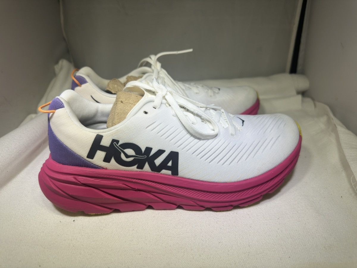 Hoka New Hoka Rincon 3 Synthetic Textile White Women's 7B Size US 7 / IT 37 - 3 Thumbnail