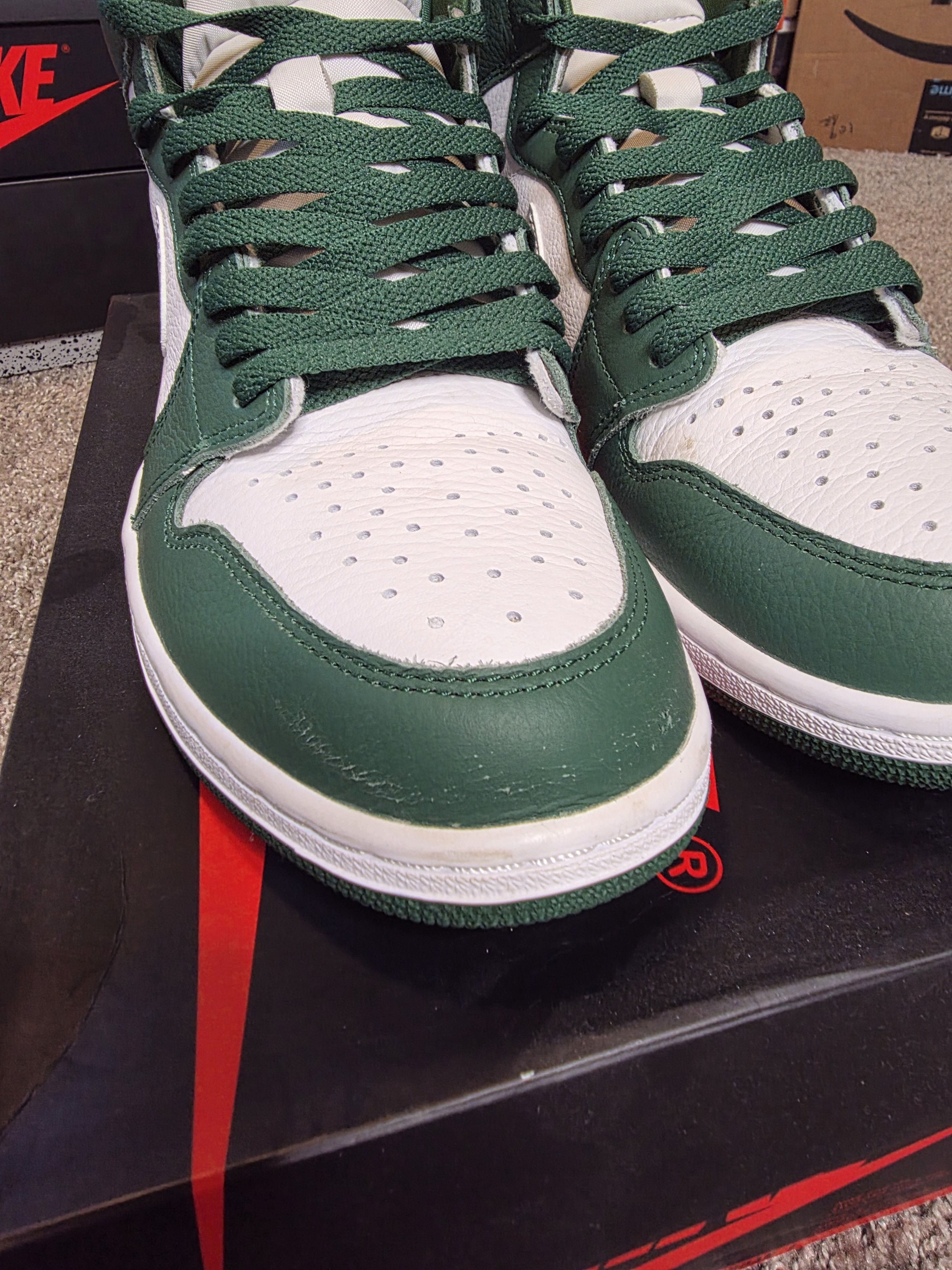 Jordan Brand Air Jordan 1 High Gorge Green Size US 11 / EU 44 - 5 Thumbnail