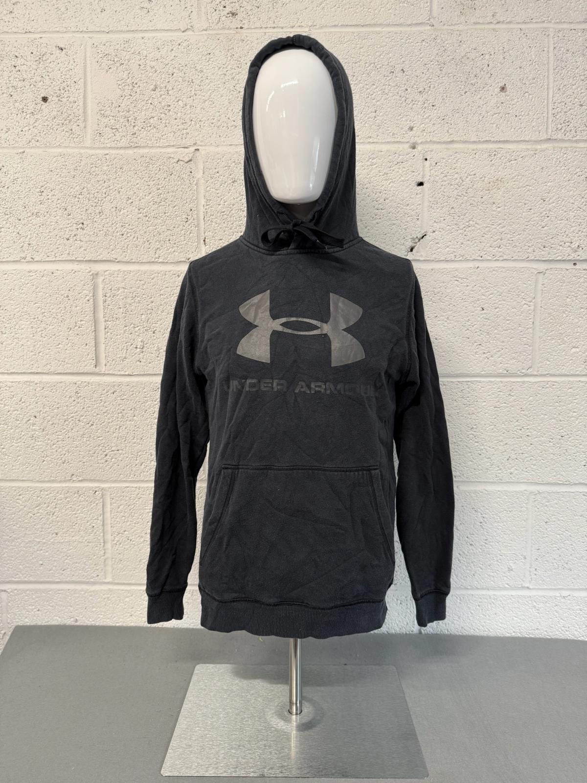 Under Armour Under Armour Navy Pullover Hoodie Mens Size S Size US S / EU 44-46 / 1 - 1 Thumbnail