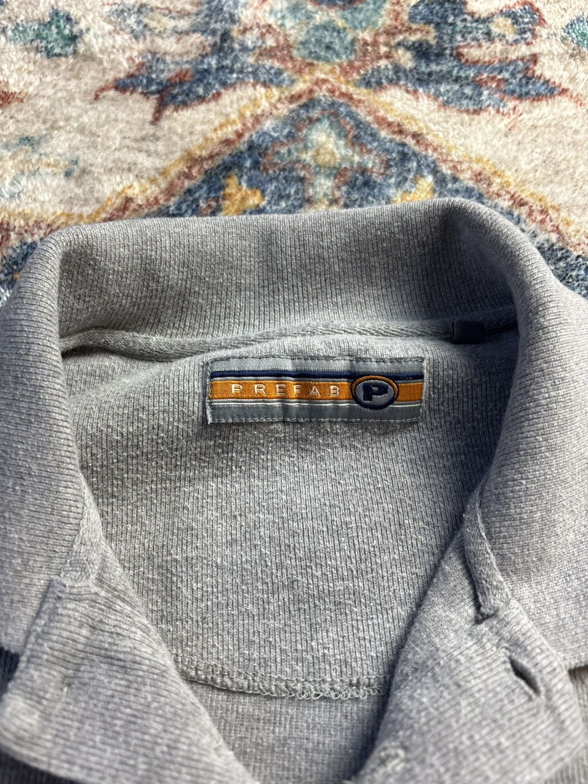 Vintage Vintage Prefab Striped Pullover Henley Shirt Medium Size US L / EU 52-54 / 3 - 3 Thumbnail