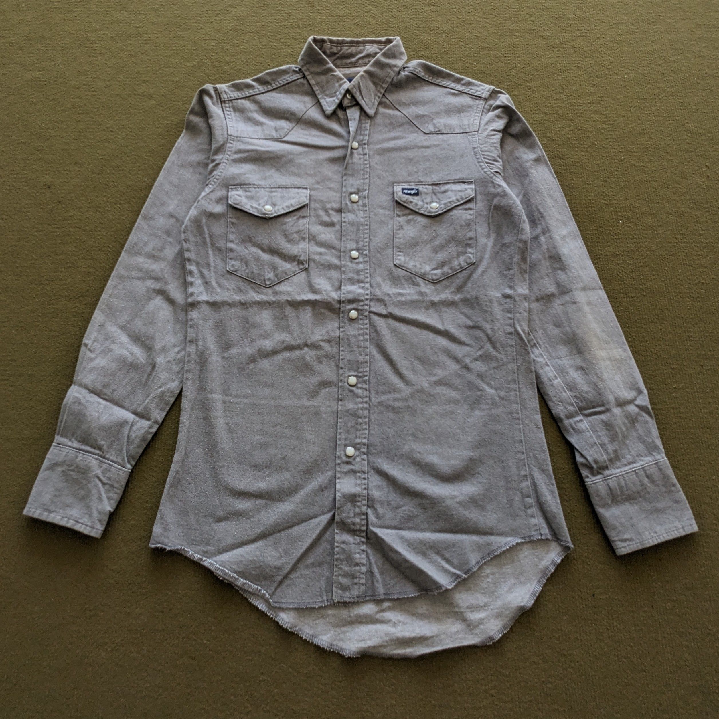 Wrangler Vintage WRANGLER American Brand Long Shirts Size US M / EU 48-50 / 2 - 1 Thumbnail